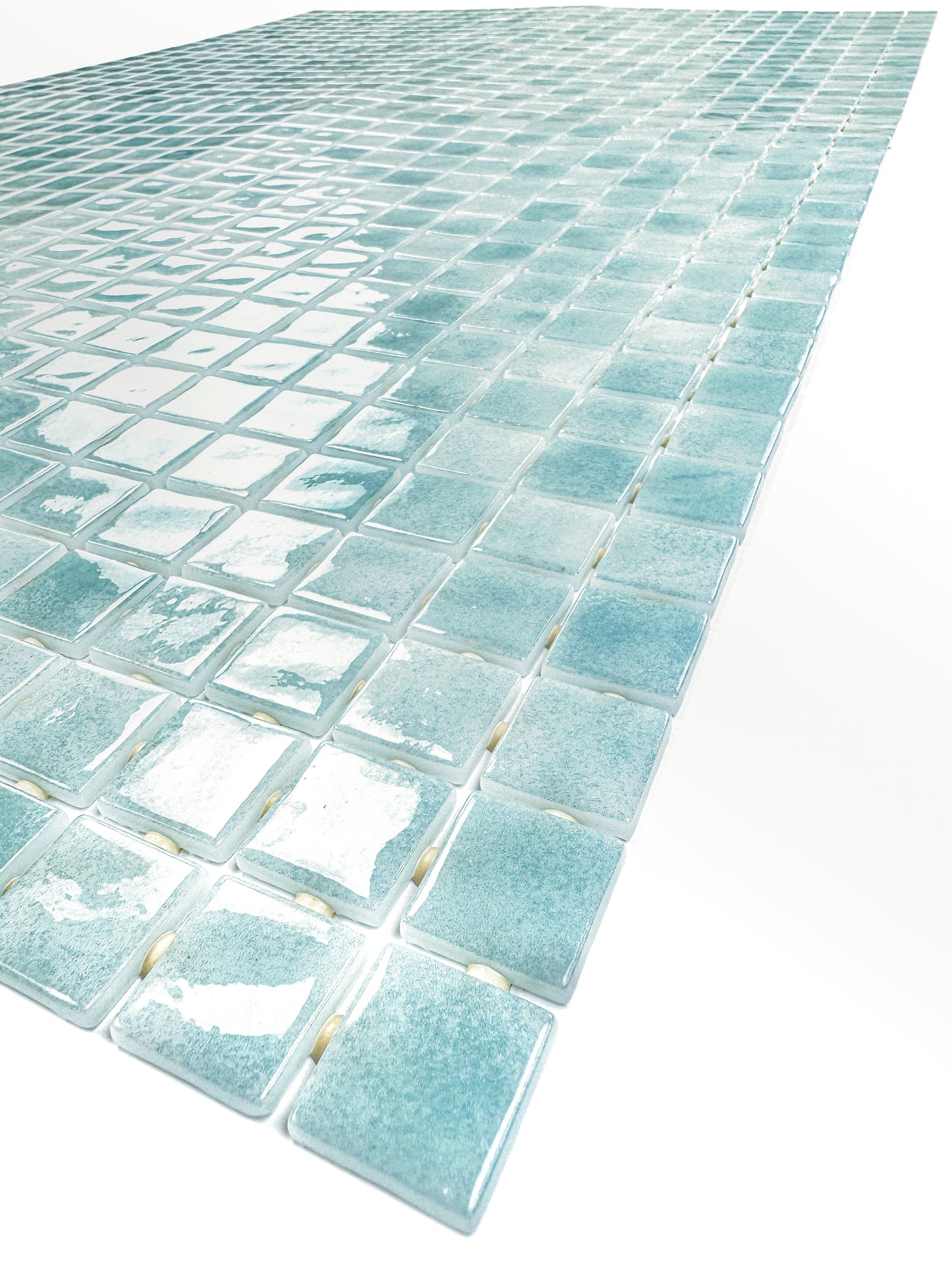 Spanish Mosaic Series Nile Blue Recycled Glass Mosaic