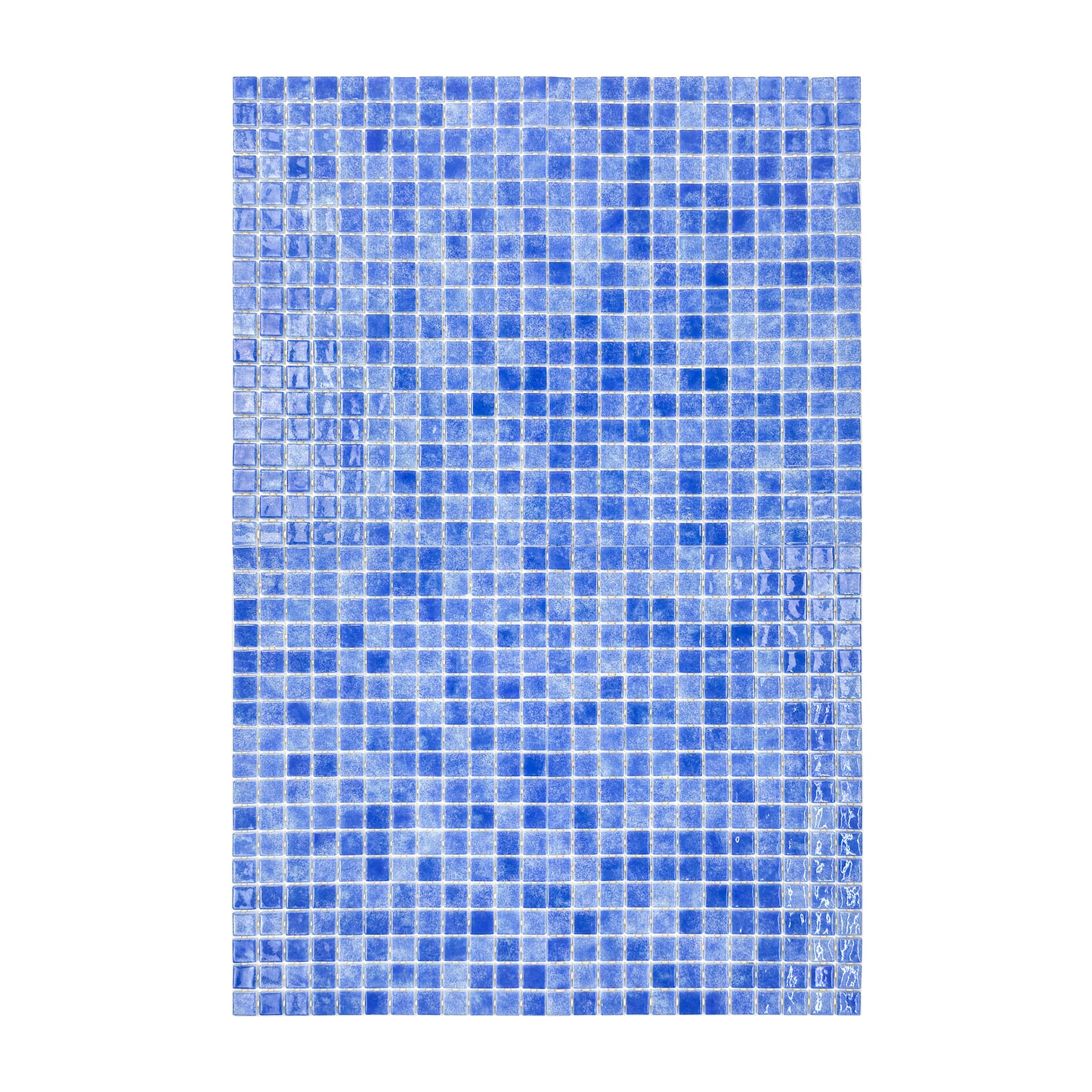 Spanish Mosaic Series Cobalt Blue Recycled Glass Mosaic