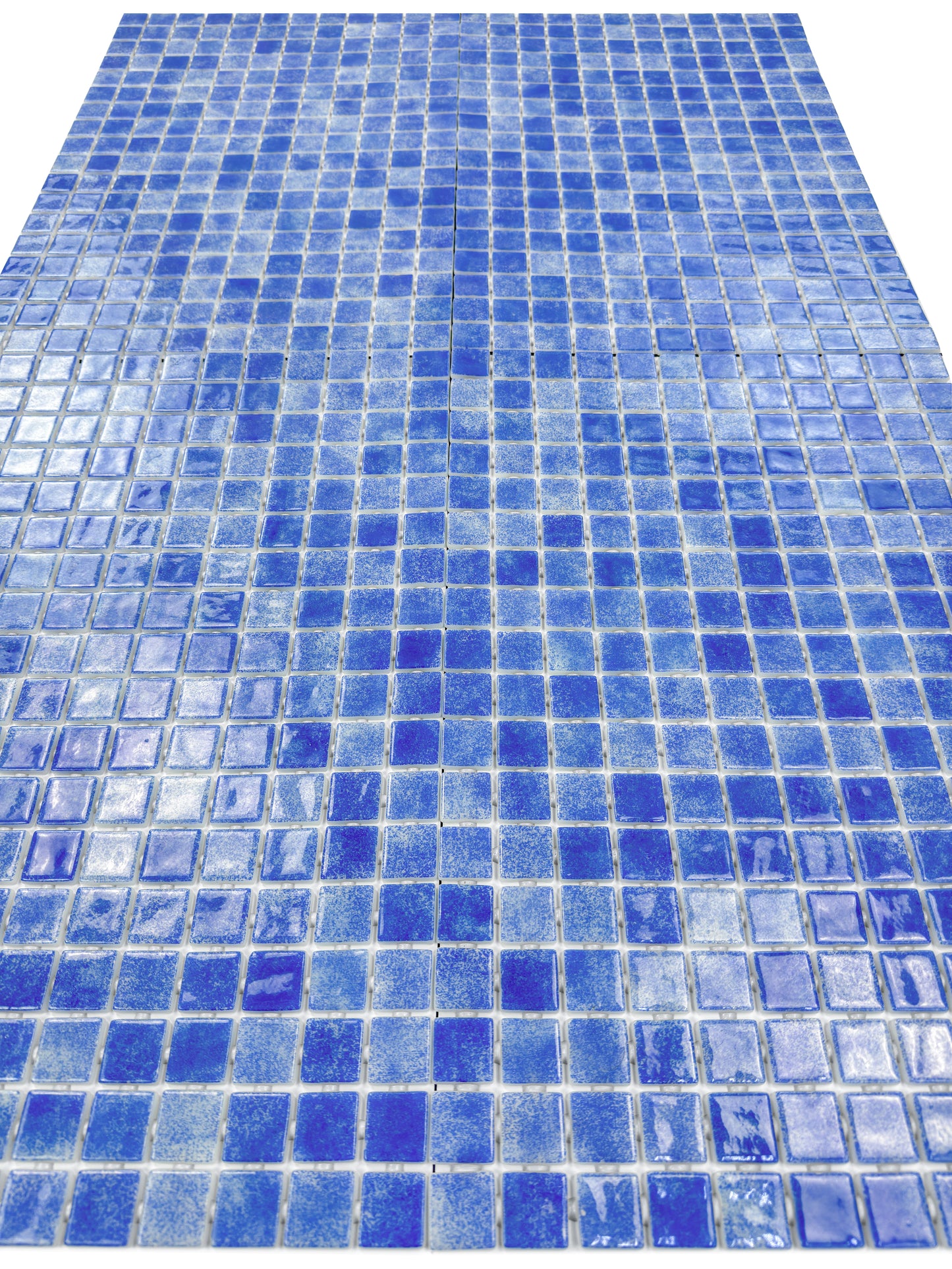 Spanish Mosaic Series Cobalt Blue Recycled Glass Mosaic