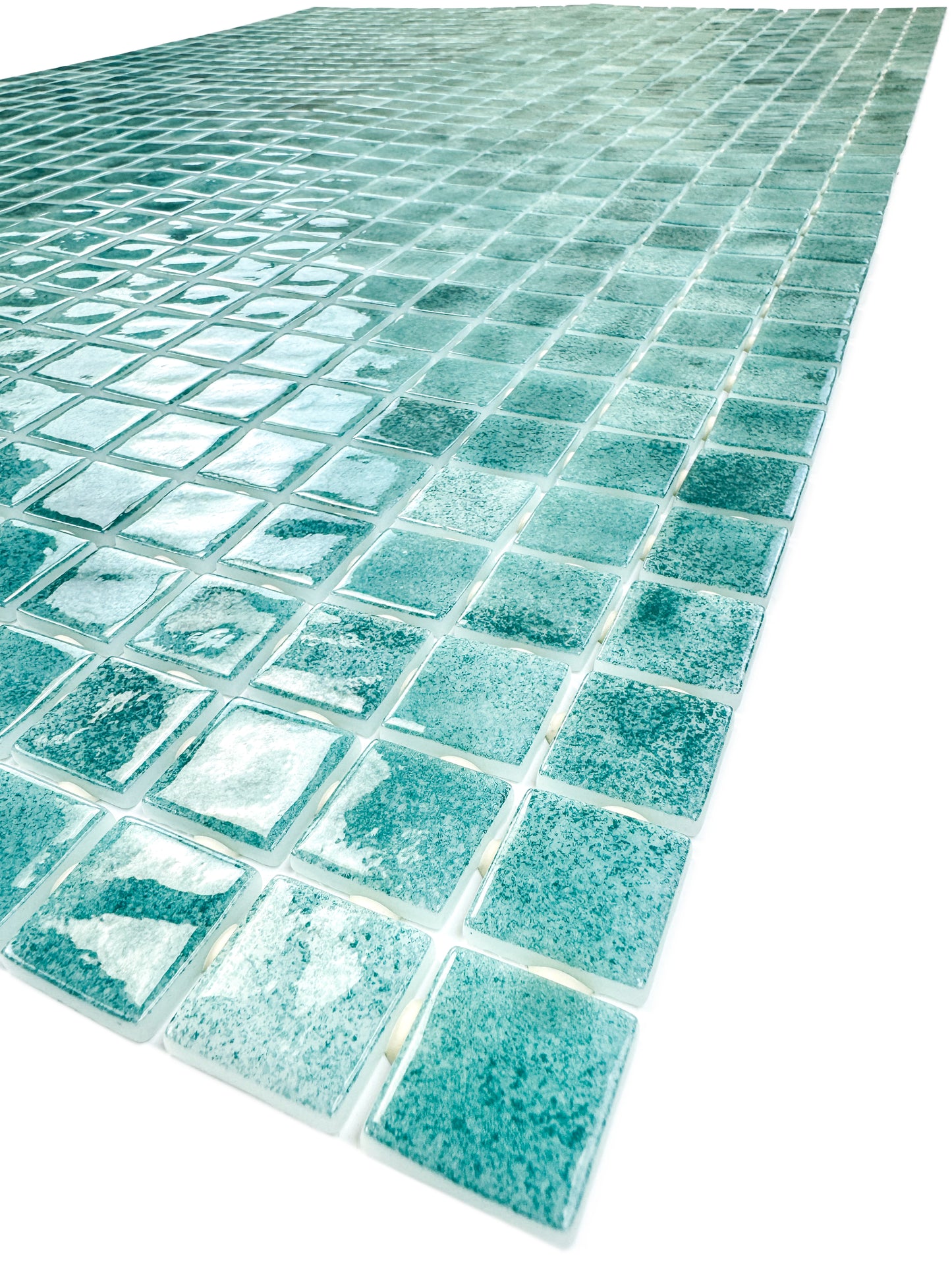 Spanish Mosaic Series Jungle Green Recycled Glass Mosaic