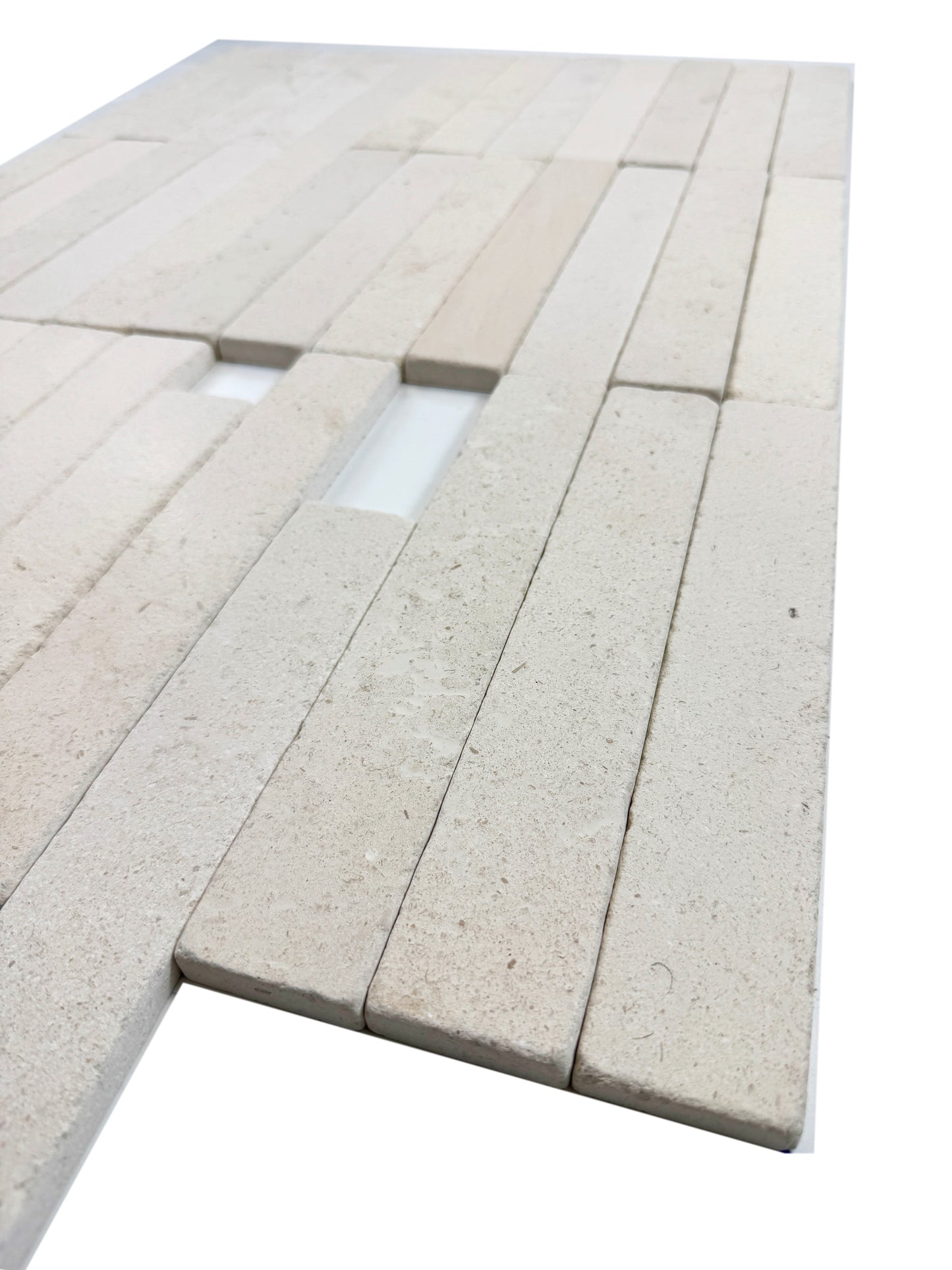 Verona Series Ace Grey Tumble & Brush Surface Marble Tile