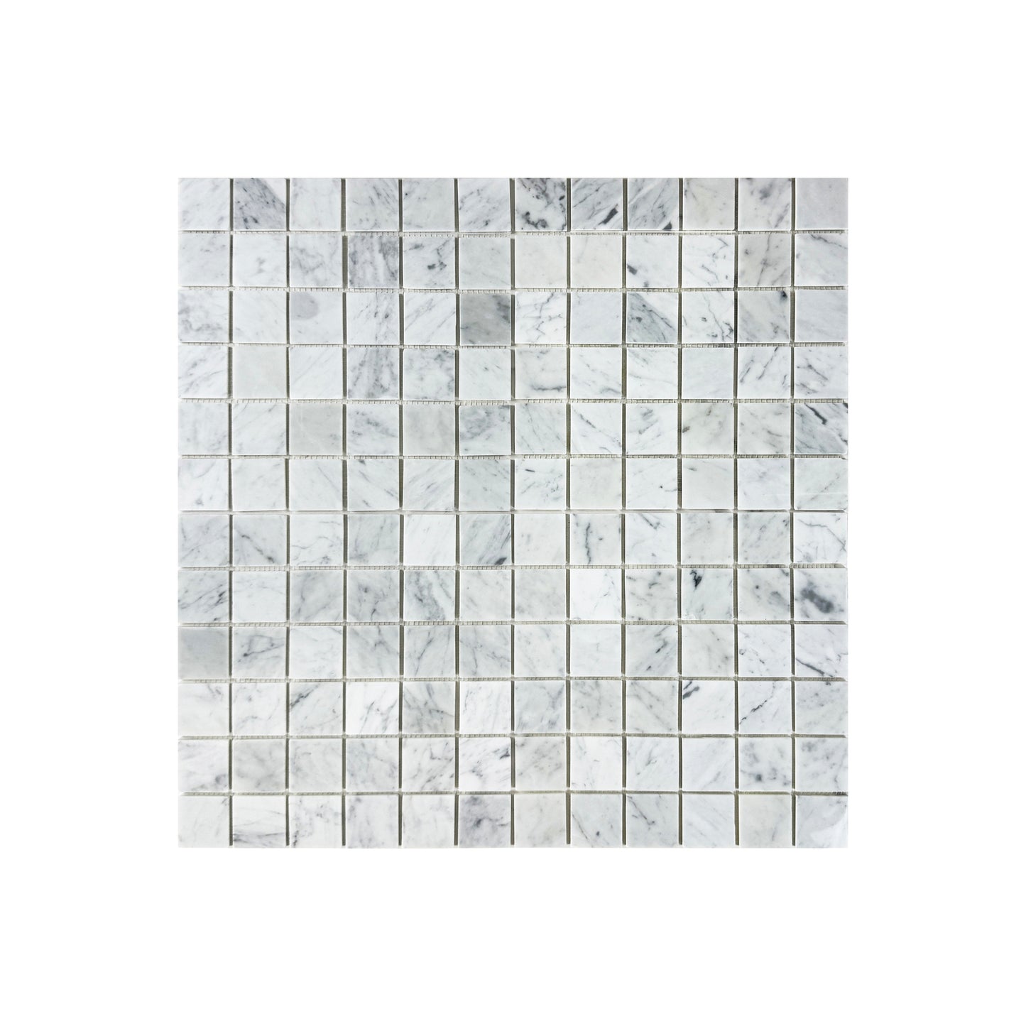 Timeless Marble Carrara White Polished  Marble Mosaic