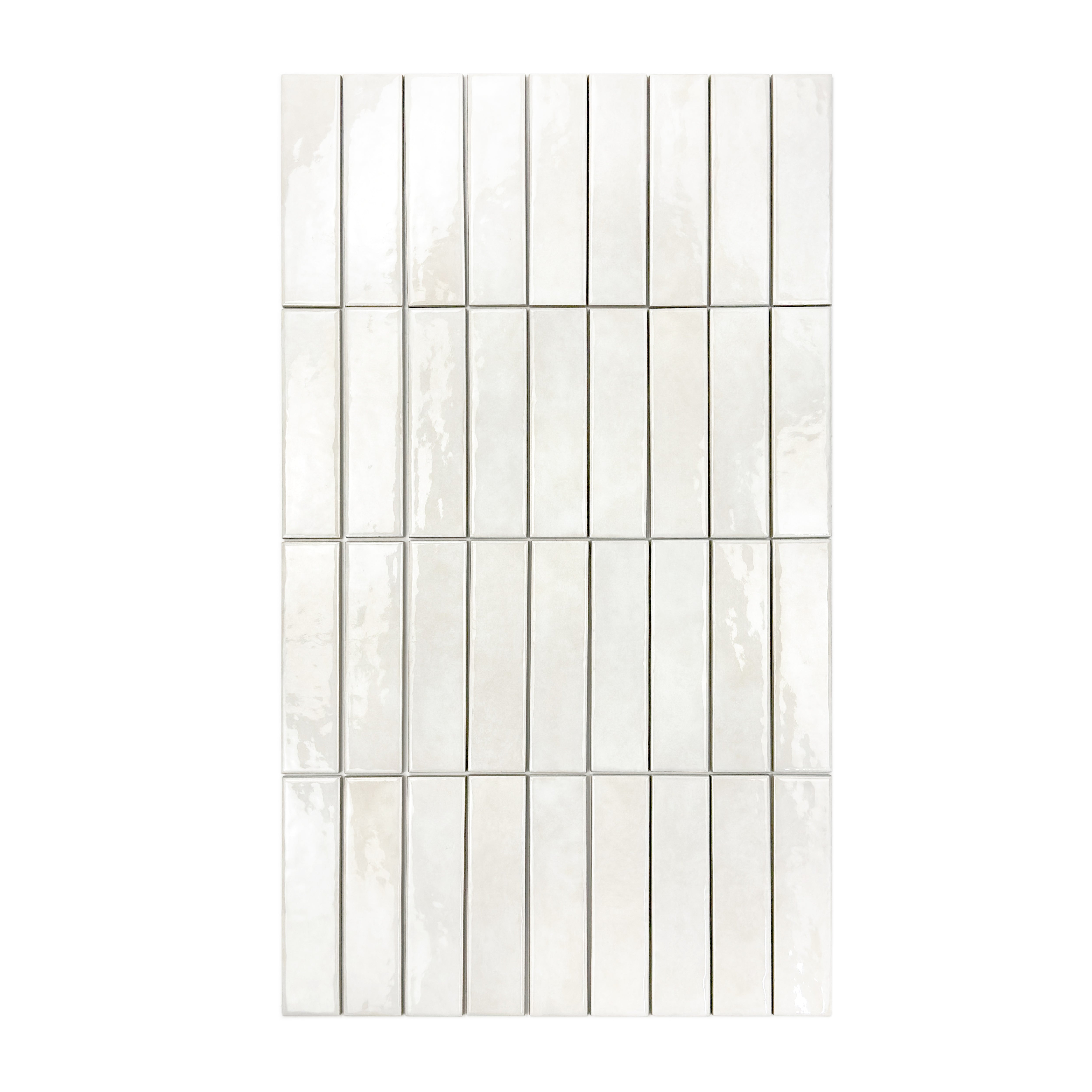 Positano Series Milk Beige Glossy Porcelain Artisanal Tile – MOSYCLE