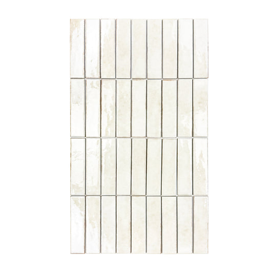 Positano Series Royal Beige Glossy Porcelain Artisanal Tile