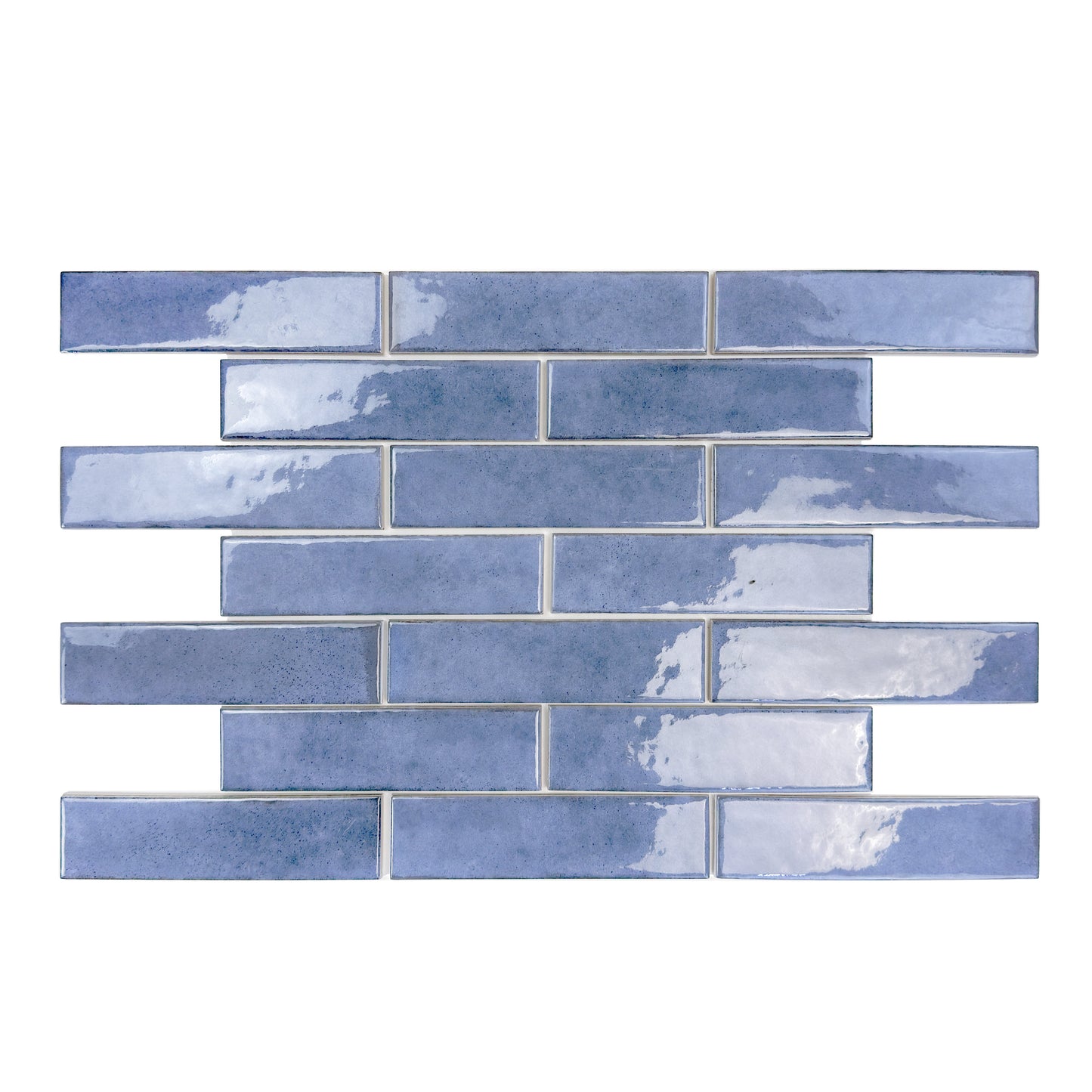 Positano Series Anchor Grey Glossy Porcelain Artisanal Tile