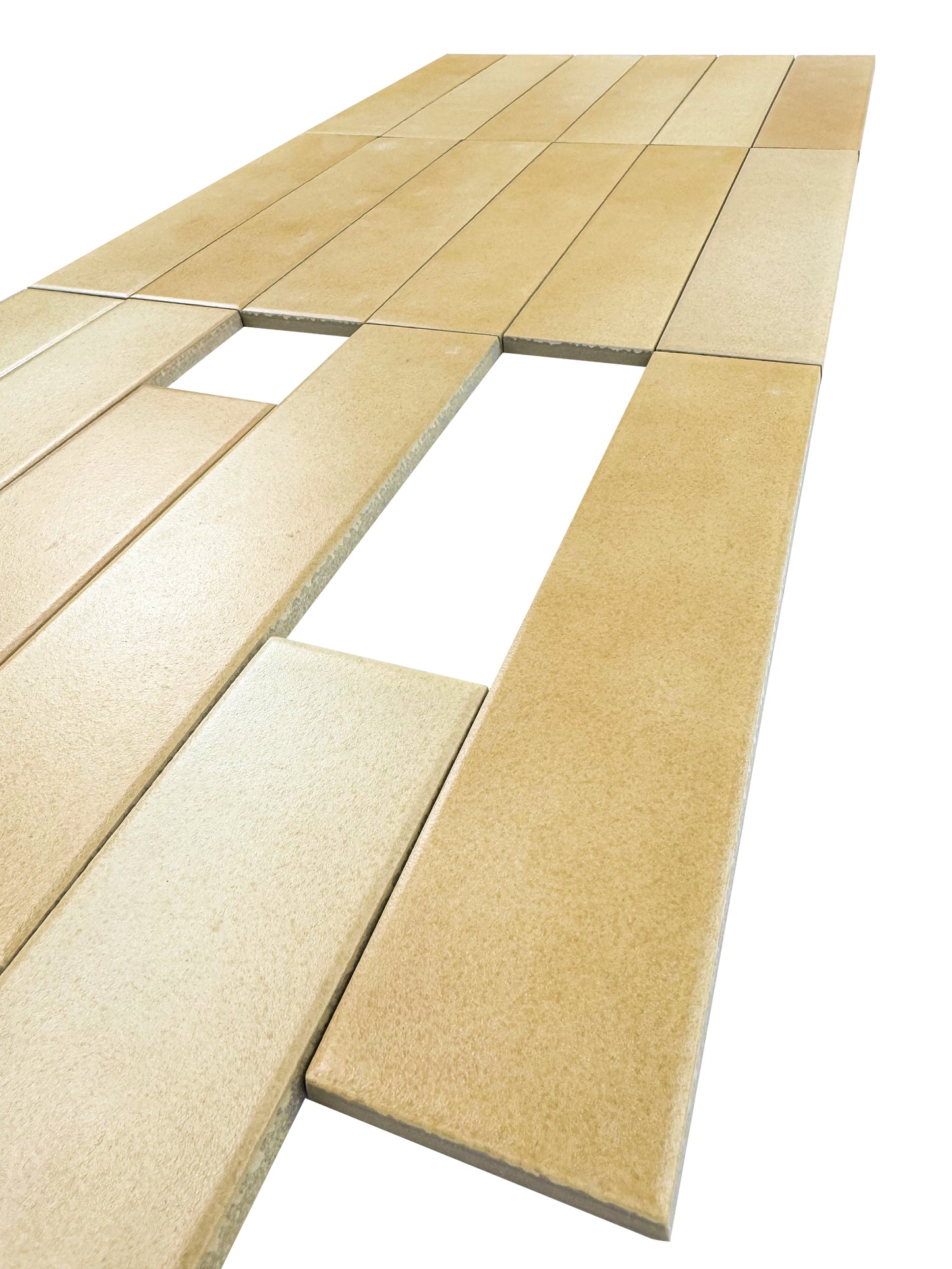 Light brown Matte Porcelain Artisanal Tile