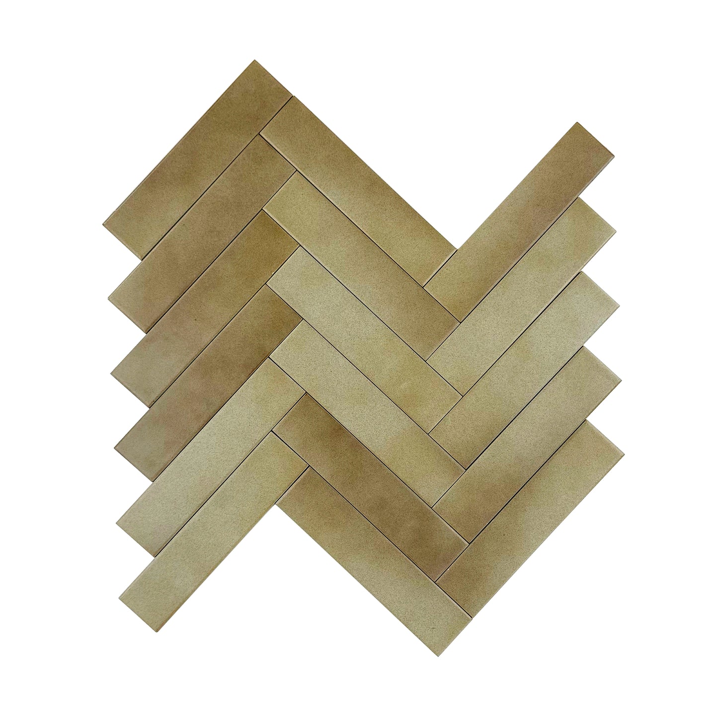 Light brown and coffee mixed MattePorcelain Artisanal Tile