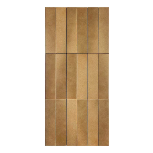 Brown mixed Matte Porcelain Artisanal Tile