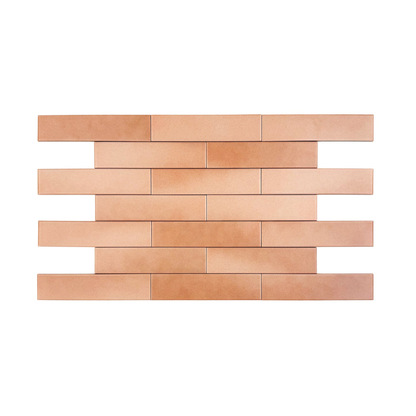 Pink Matte Porcelain Artisanal Tile