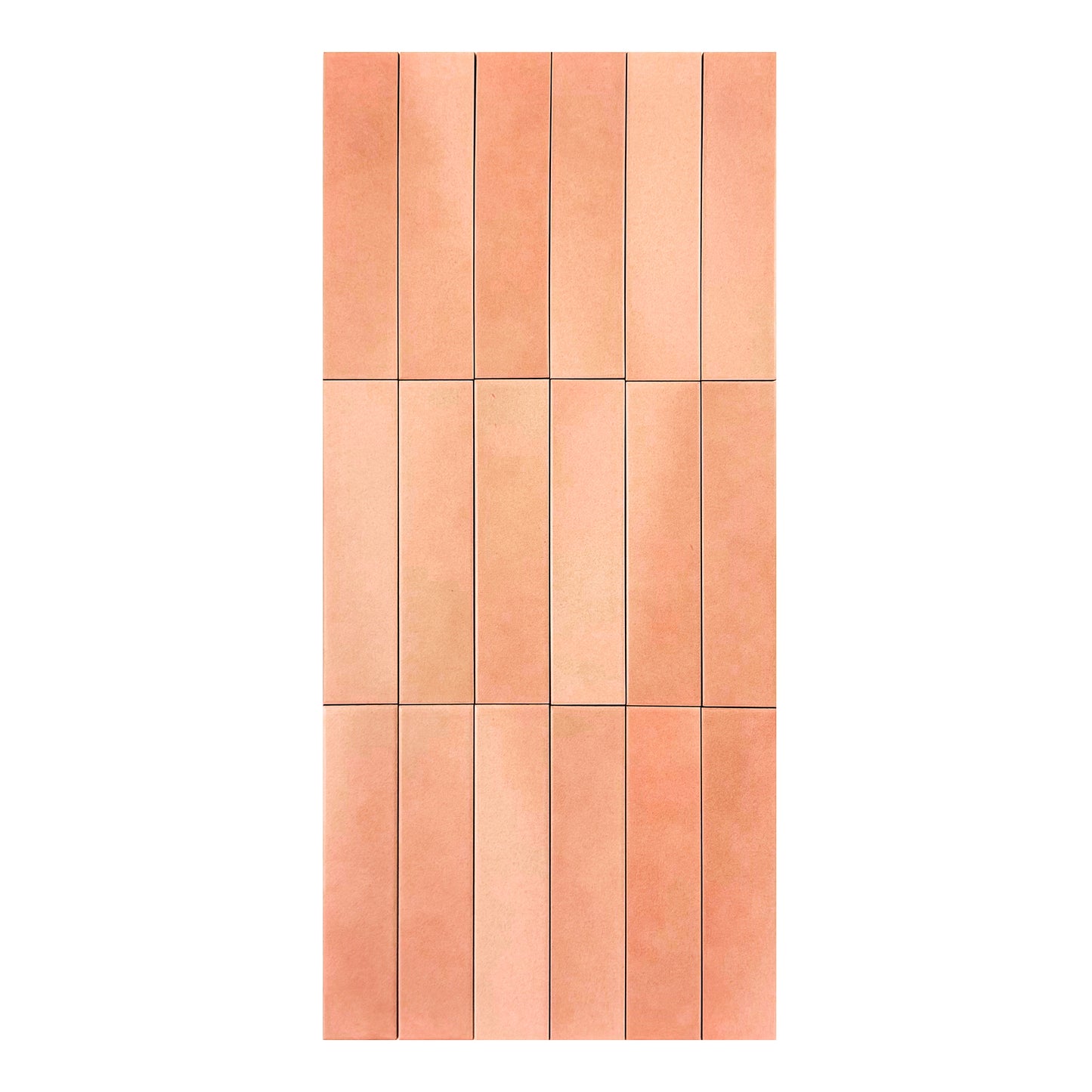 Pink Matte Porcelain Artisanal Tile