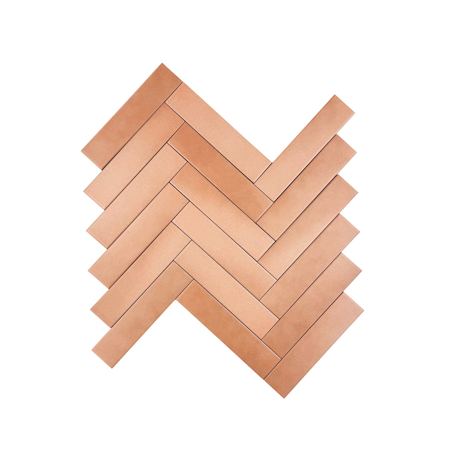 Pink Matte Porcelain Artisanal Tile