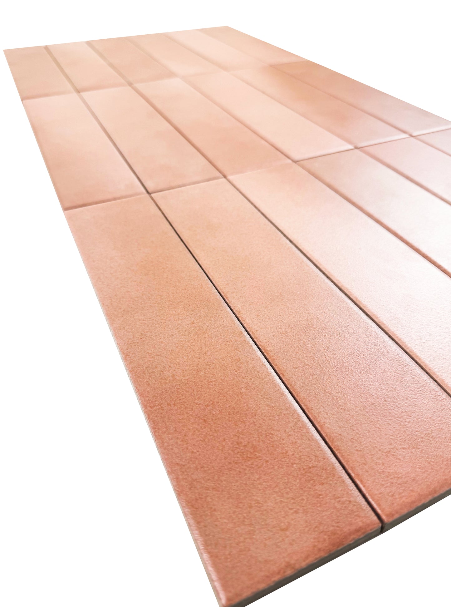 Pink Matte Porcelain Artisanal Tile