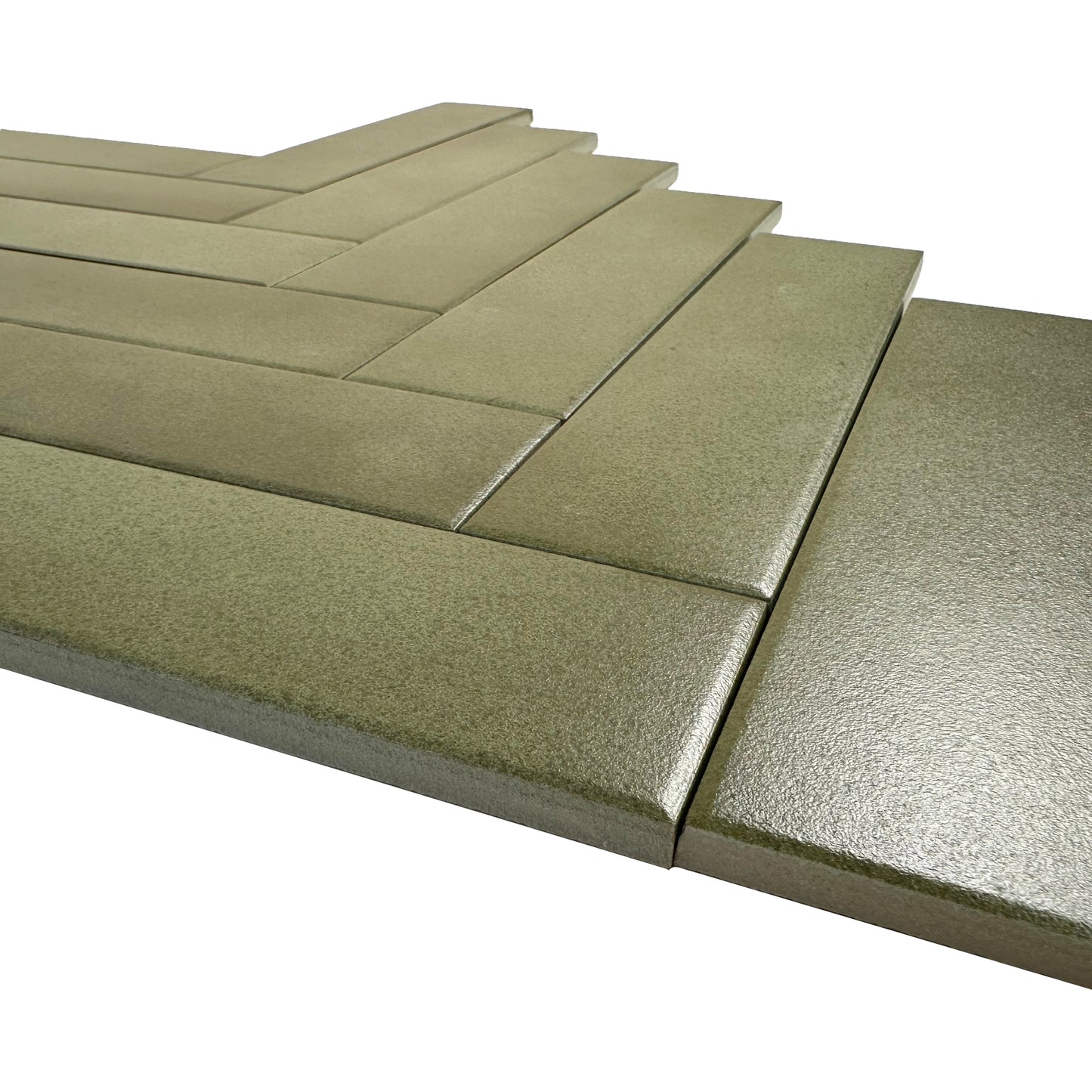 Grey mixed Matte Porcelain Artisanal Tile