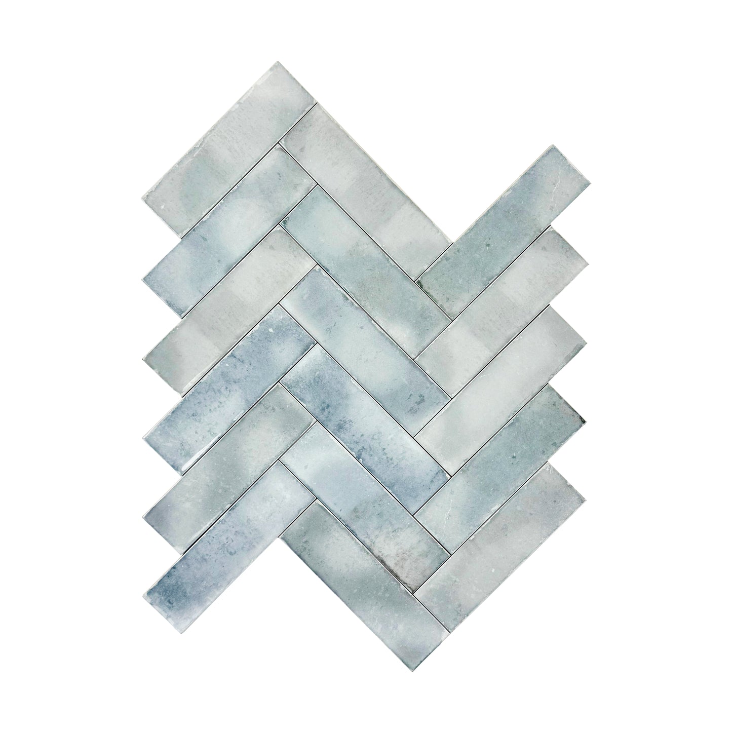 Pearl Glossy Glazed Ceramic Artisanal Tile