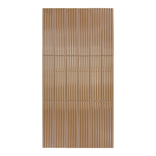 Cinque Terre Series Caramel Brown Glossy Porcelain Artisanal Tile