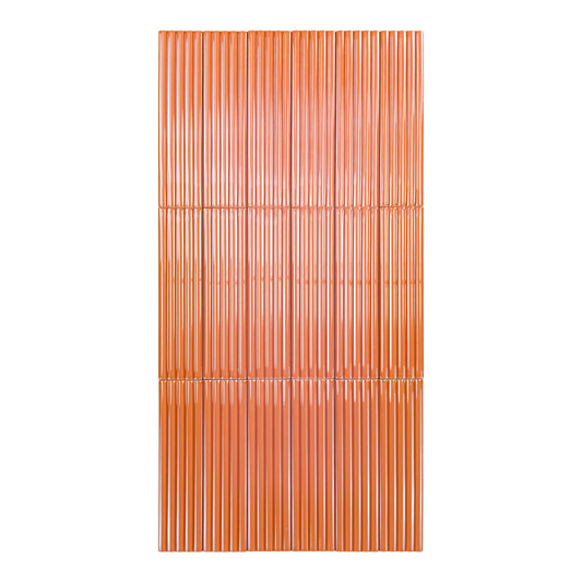 Cinque Terre Series Terracotta Orange Glossy Porcelain Artisanal Tile