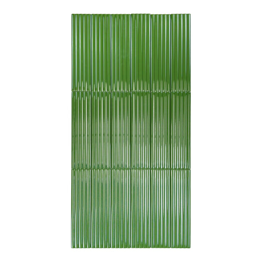 Cinque Terre Series Botanical Green Glossy Porcelain Artisanal Tile
