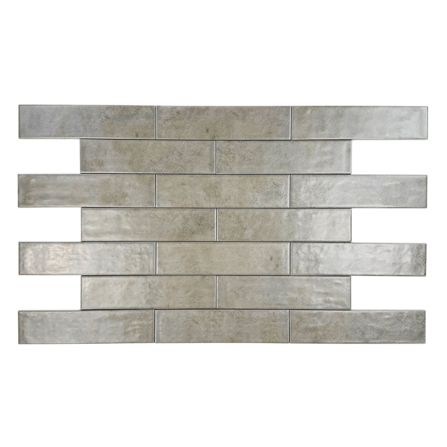 Aurora Vibes  Series Cement Grey Semimatte Porcelain Artisanal Tile
