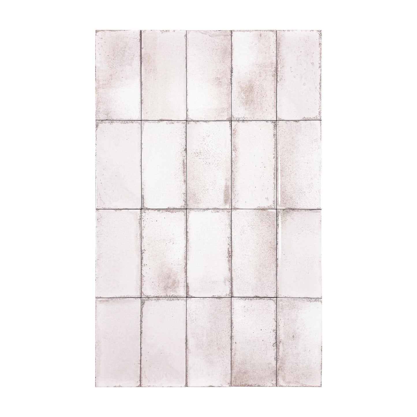 Sandy Beige Glossy Ceramic Artisanal Tile