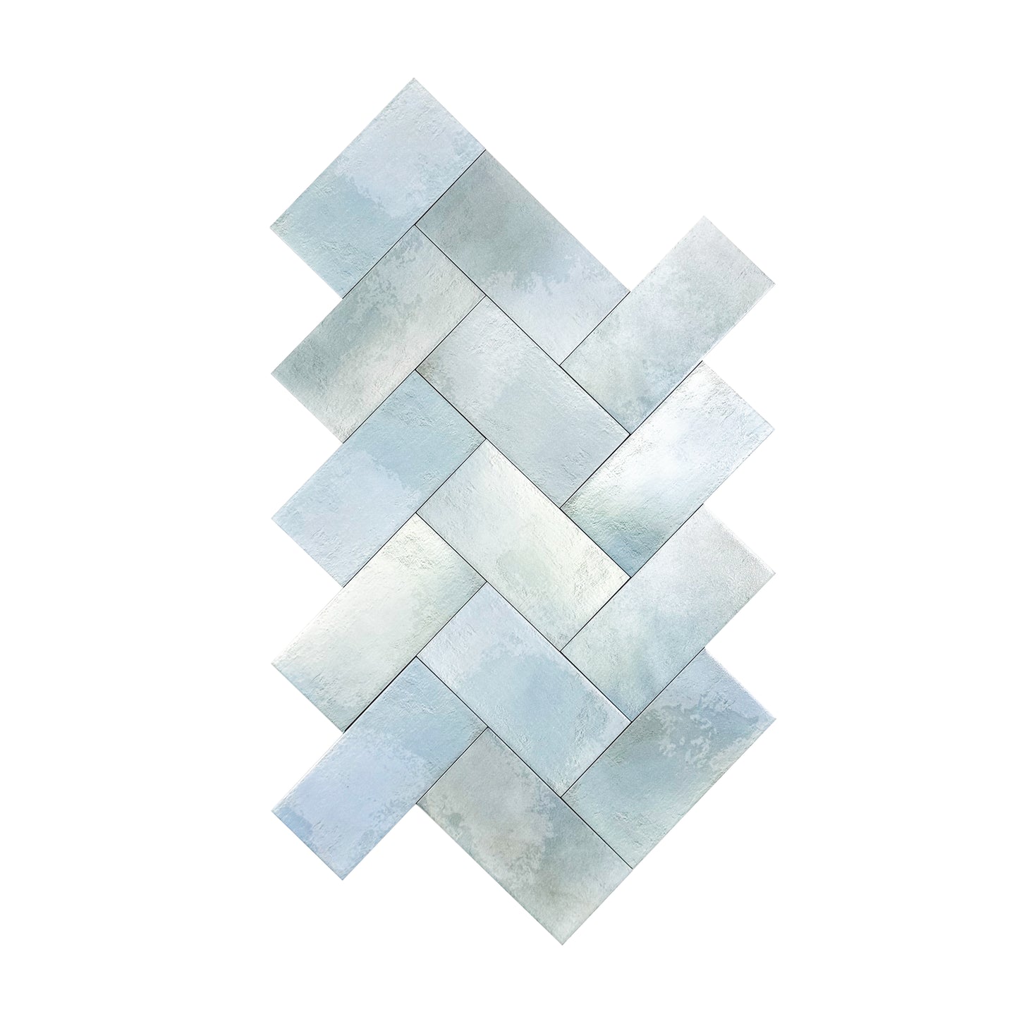 Seafoam Mint Matte Ceramic Artisanal Tile