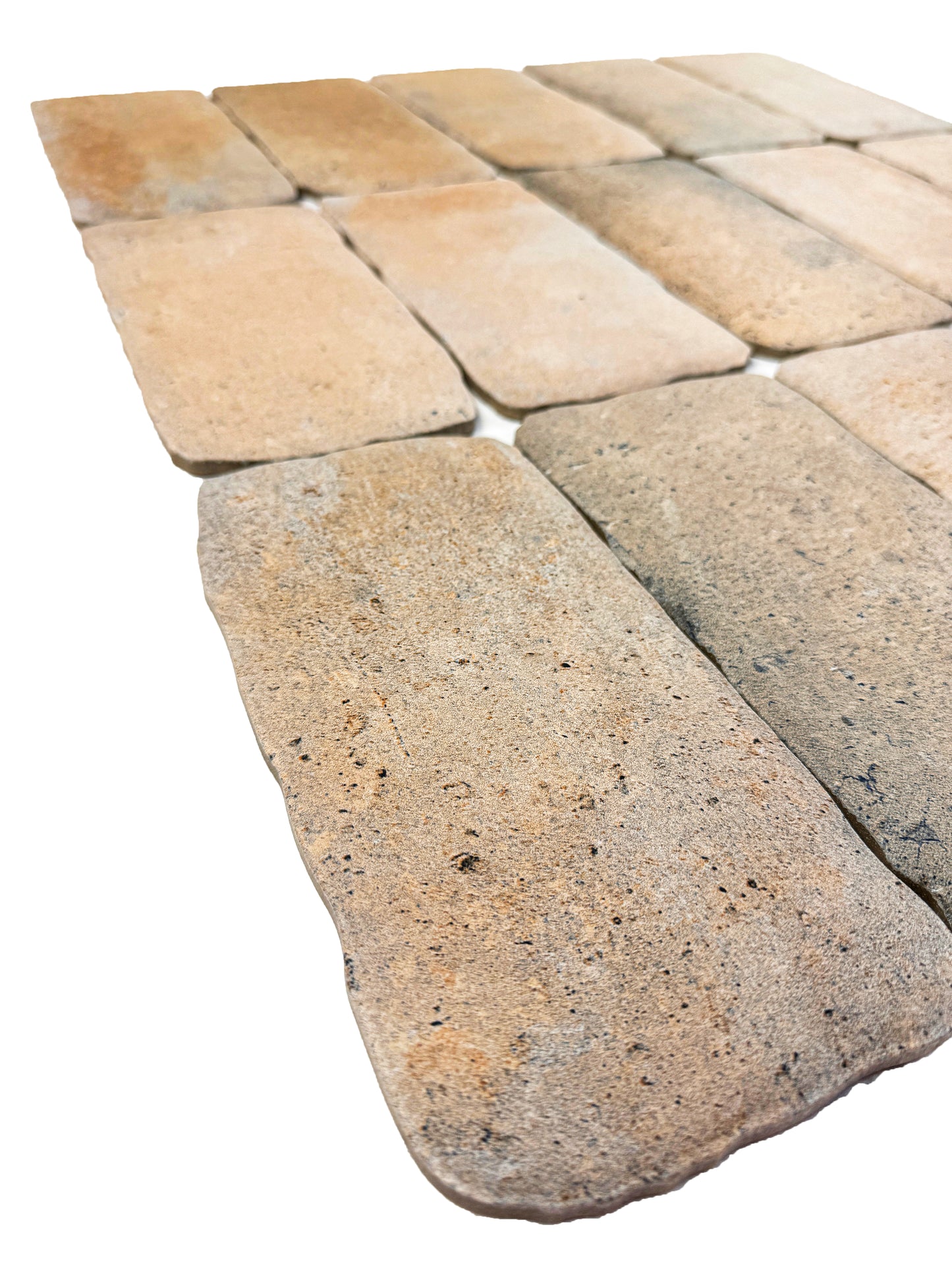 Rust Brown Matte Porcelain Artisanal Tile