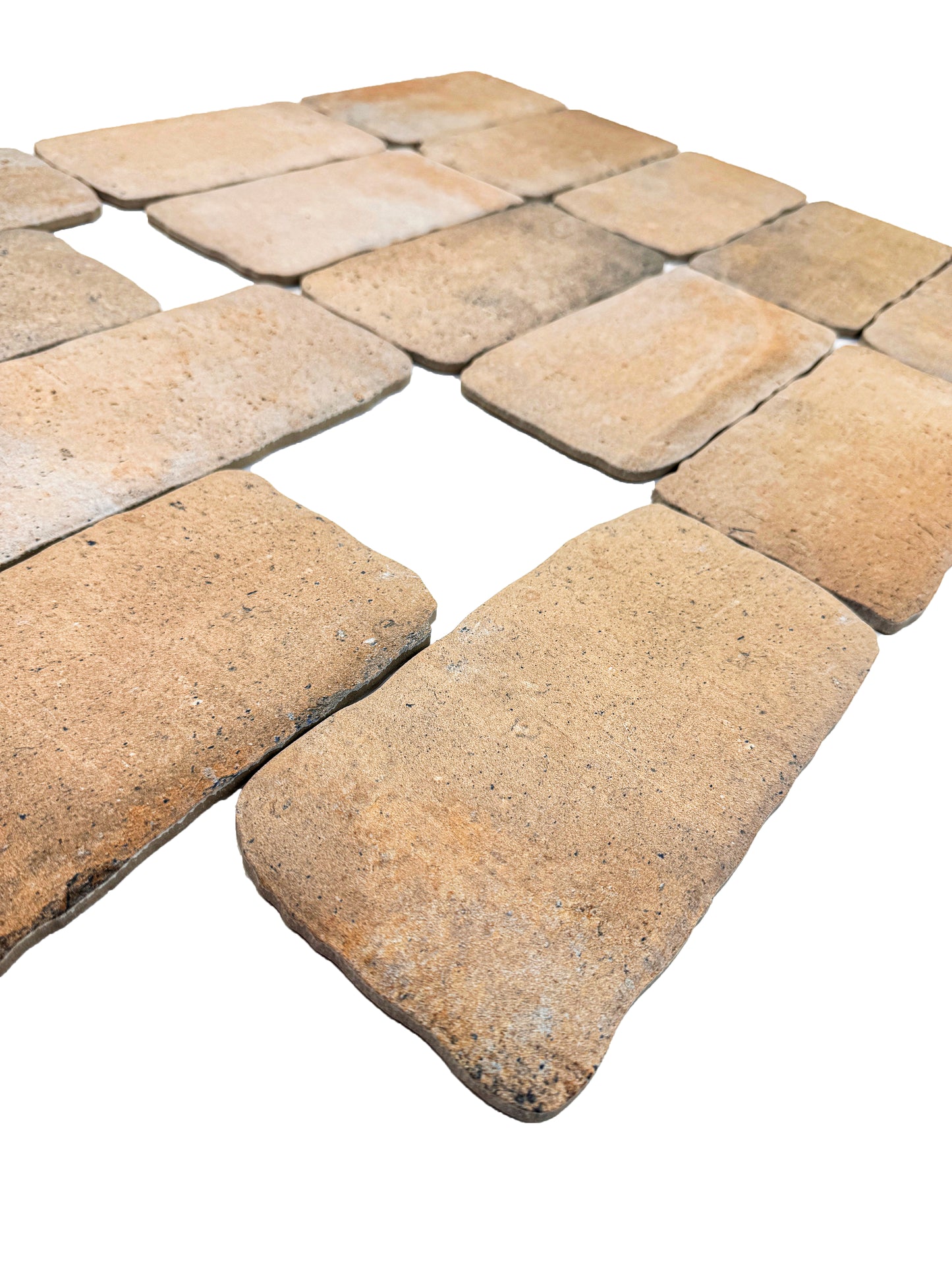 Rust Brown Matte Porcelain Artisanal Tile