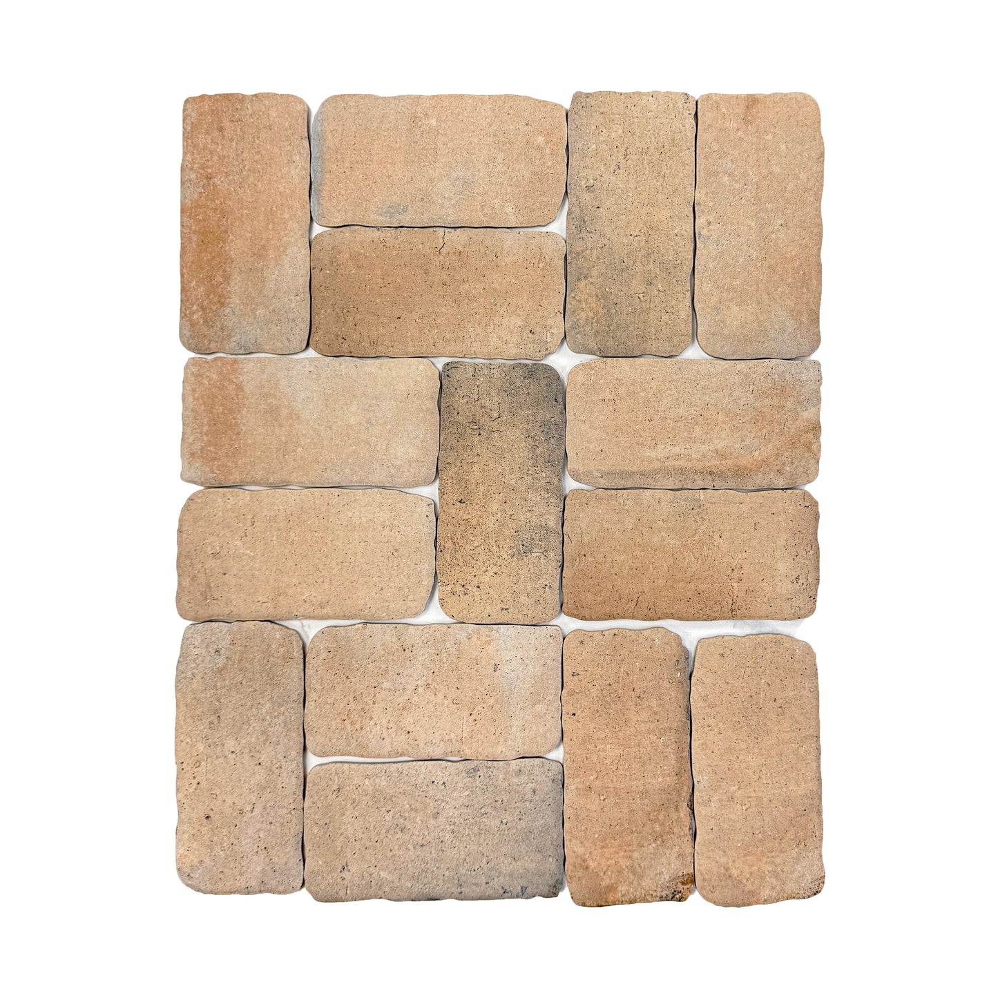 Rust Brown Matte Porcelain Artisanal Tile