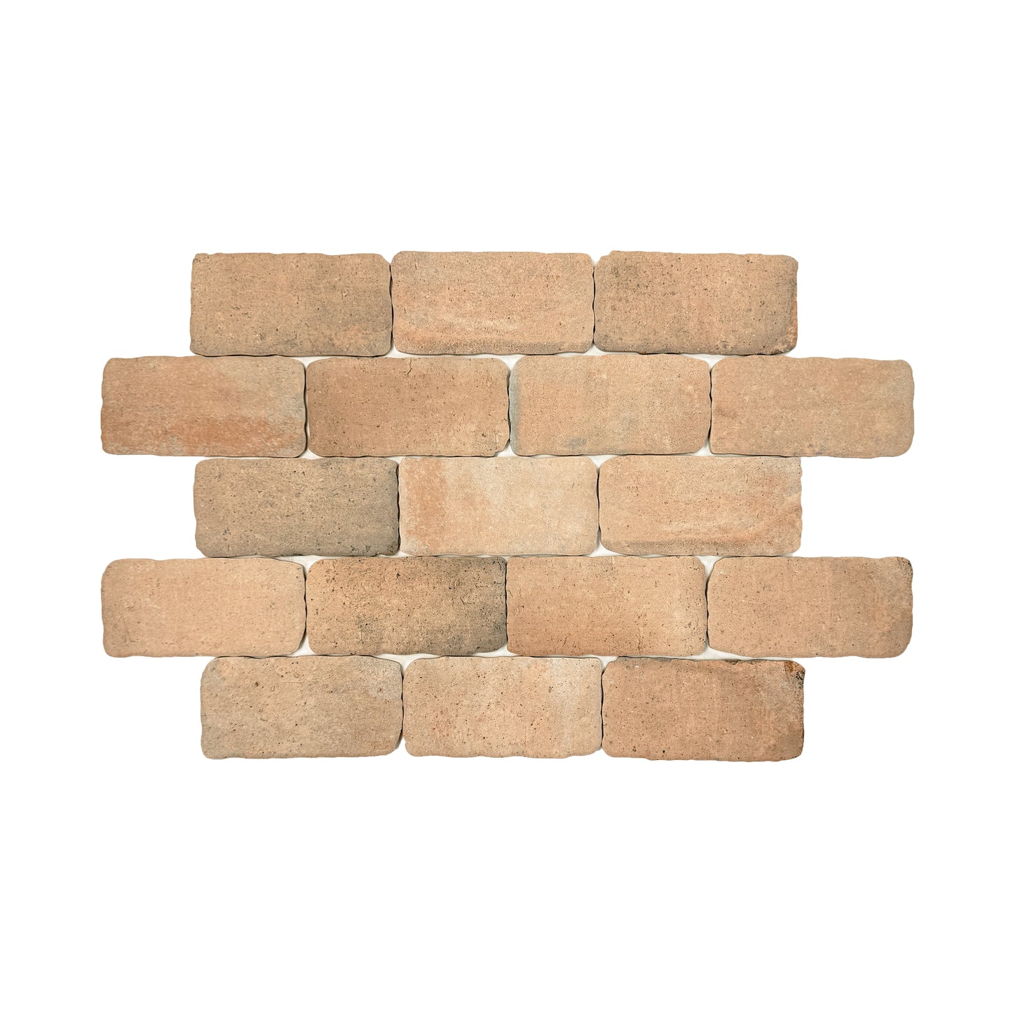 Rust Brown Matte Porcelain Artisanal Tile