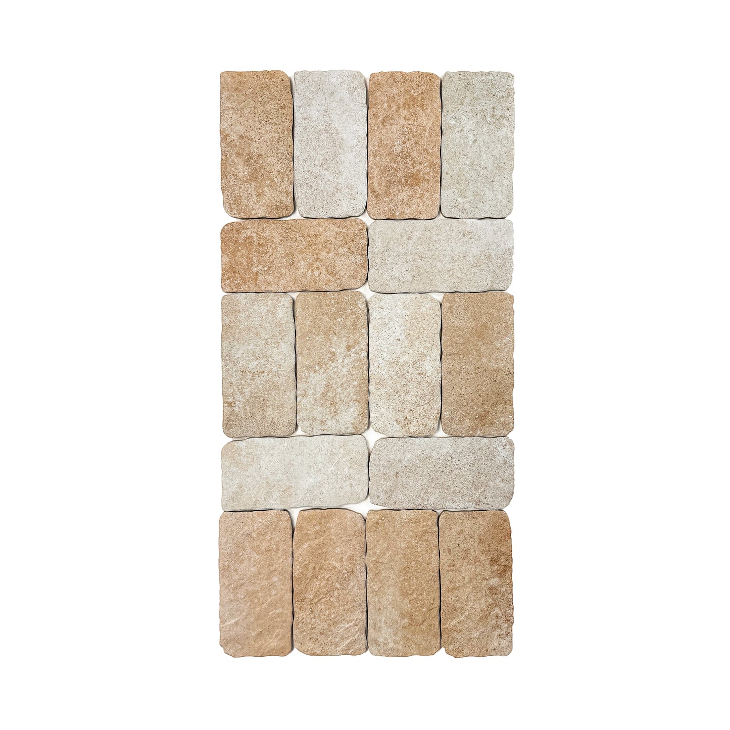 Soft Beige Matte Porcelain Artisanal Tile