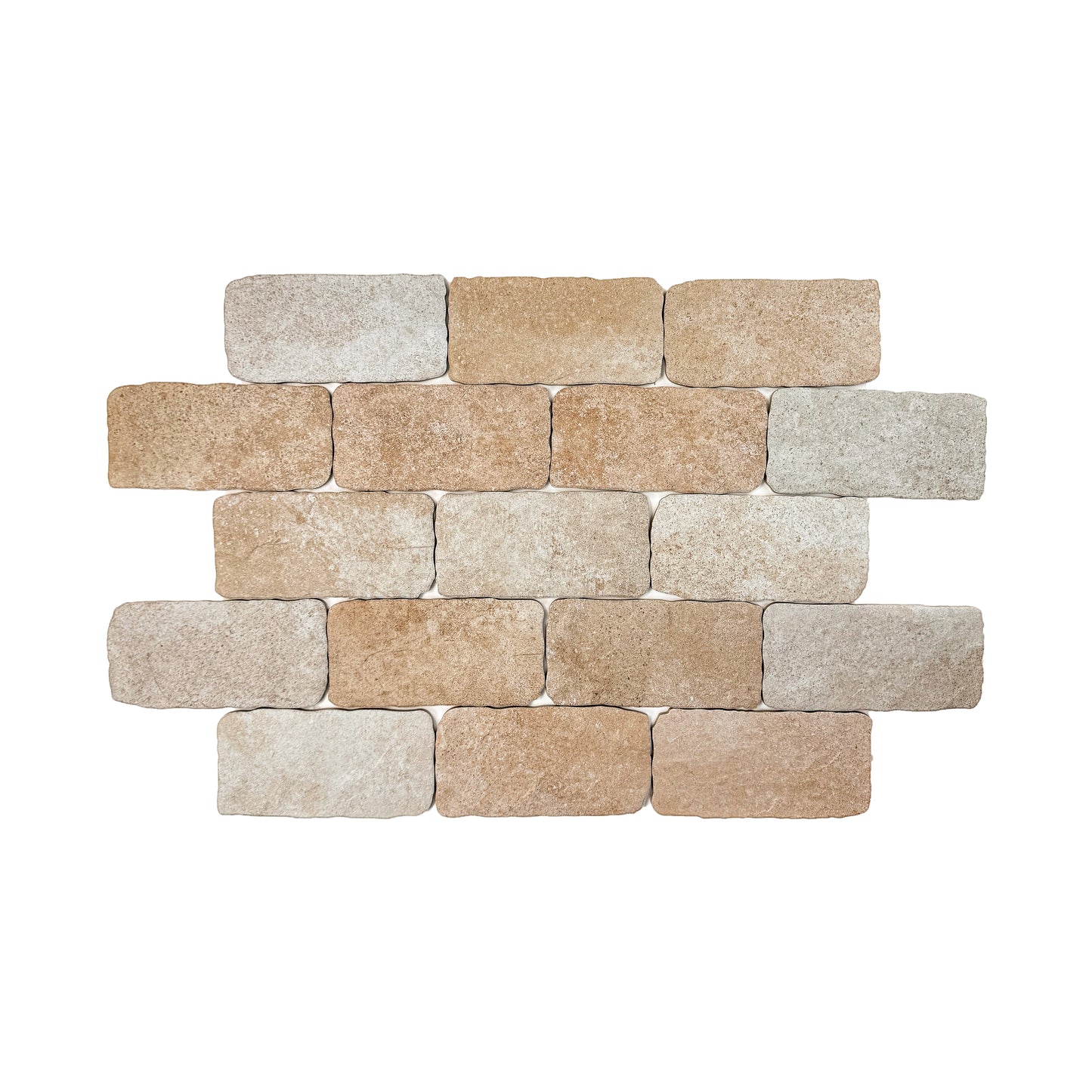 Soft Beige Matte Porcelain Artisanal Tile
