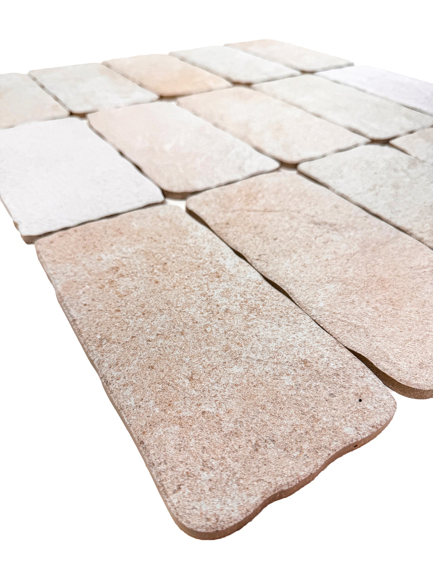 Creamy White Matte Porcelain Artisanal Tile