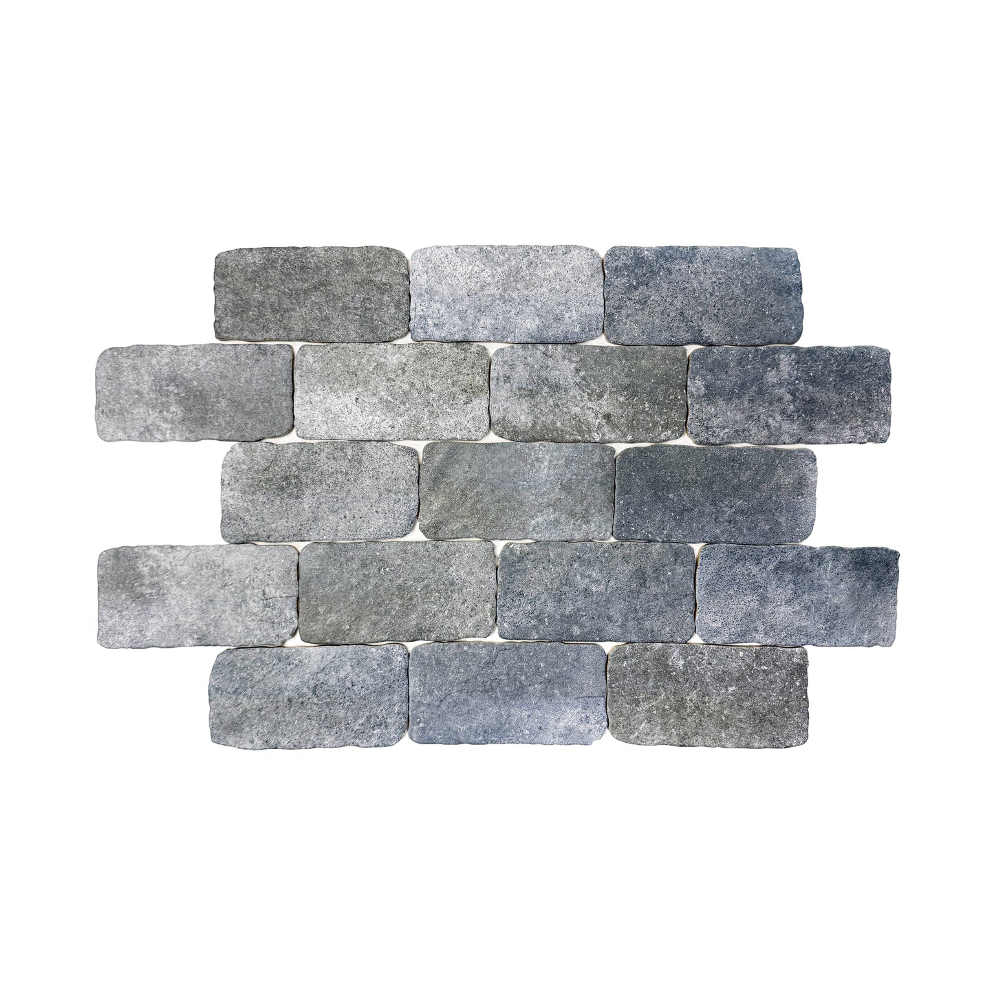 Medium Gray Matte Porcelain Artisanal Tile