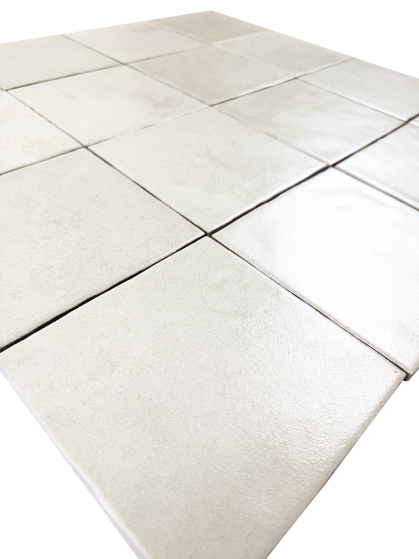 Artisan Essence Smoke White Matte Porcelain Artisanal Tile