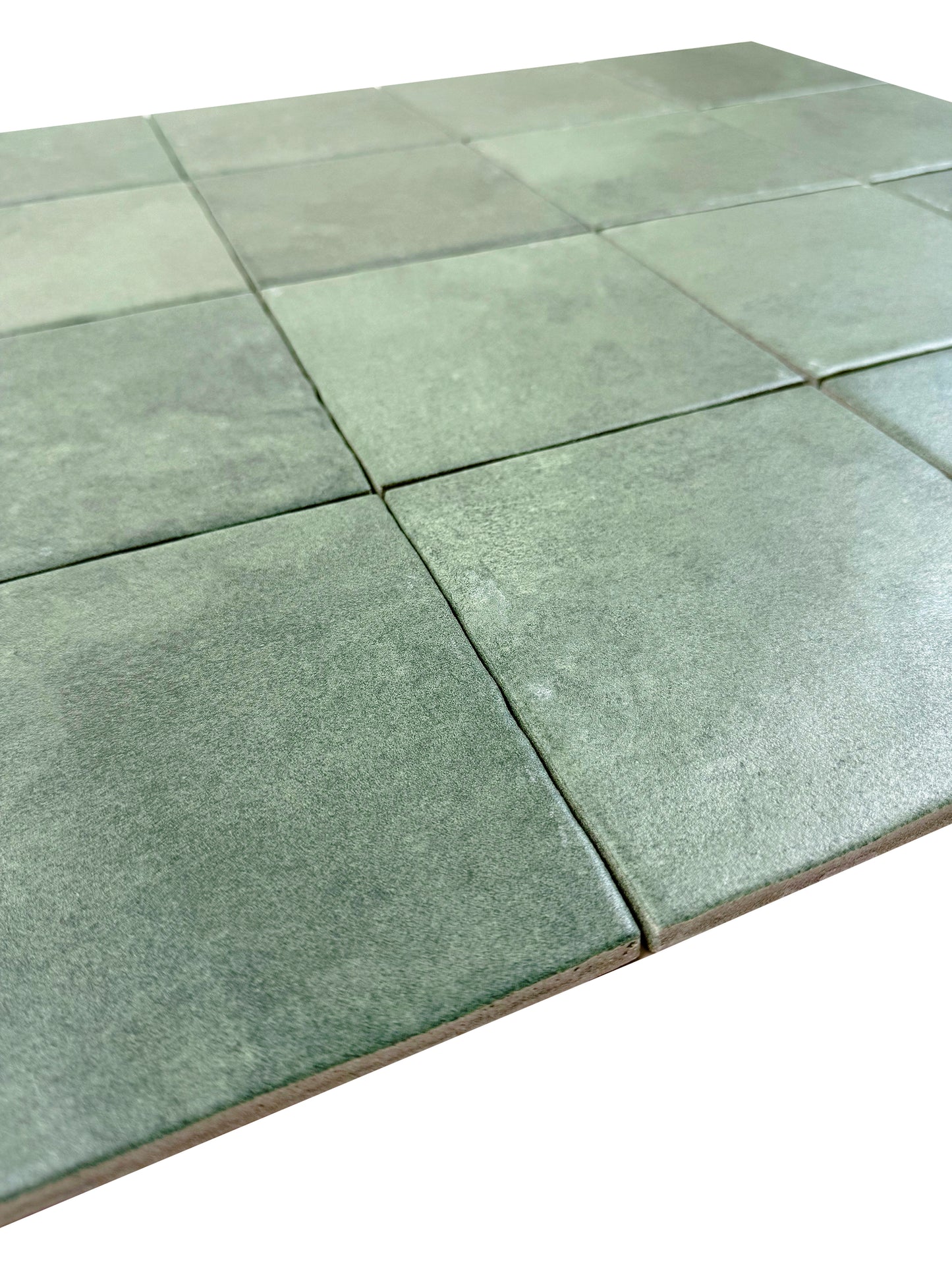 Artisan Essence Rich Garden Green Matte Porcelain Artisanal Tile