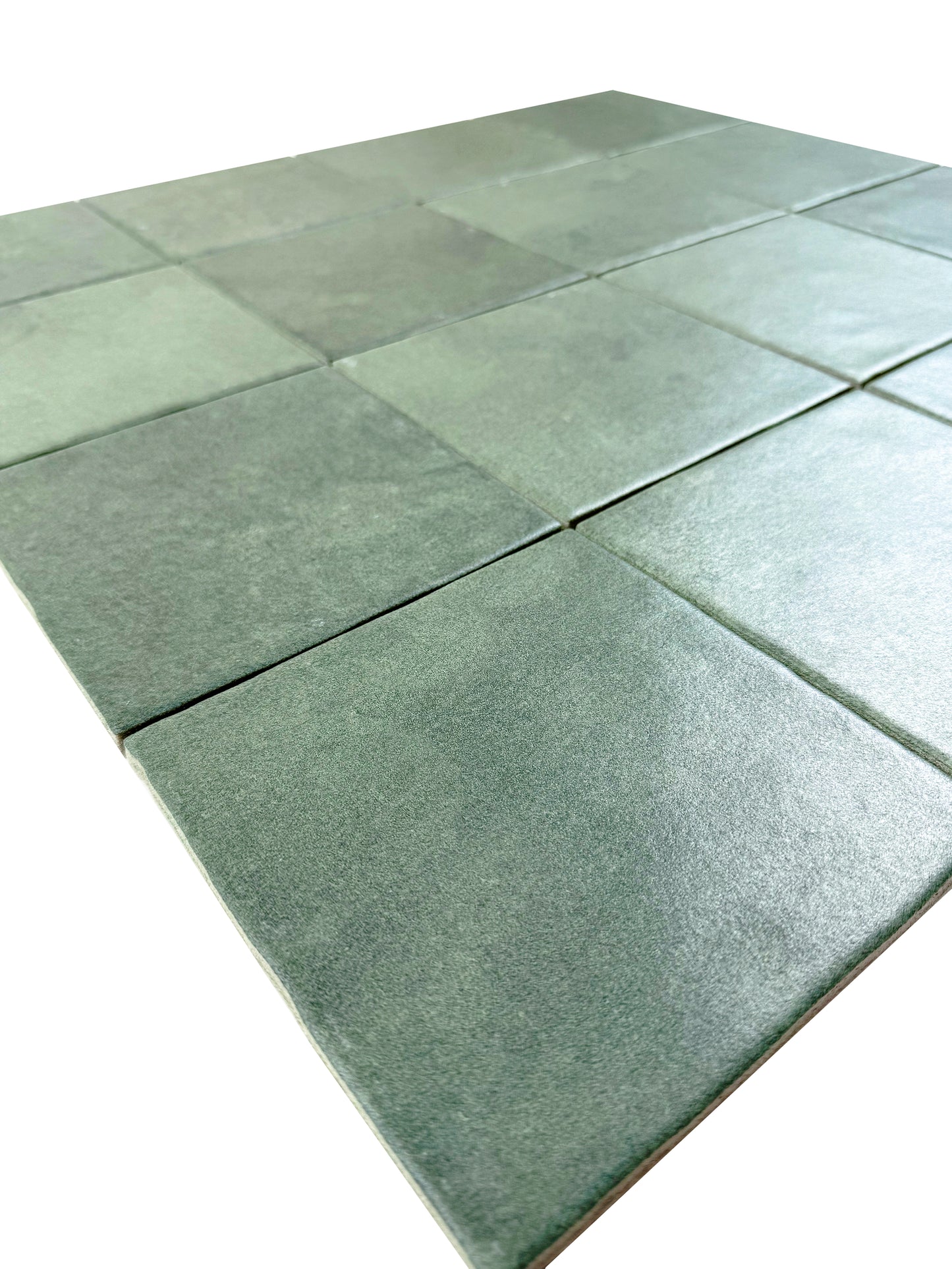 Artisan Essence Rich Garden Green Matte Porcelain Artisanal Tile