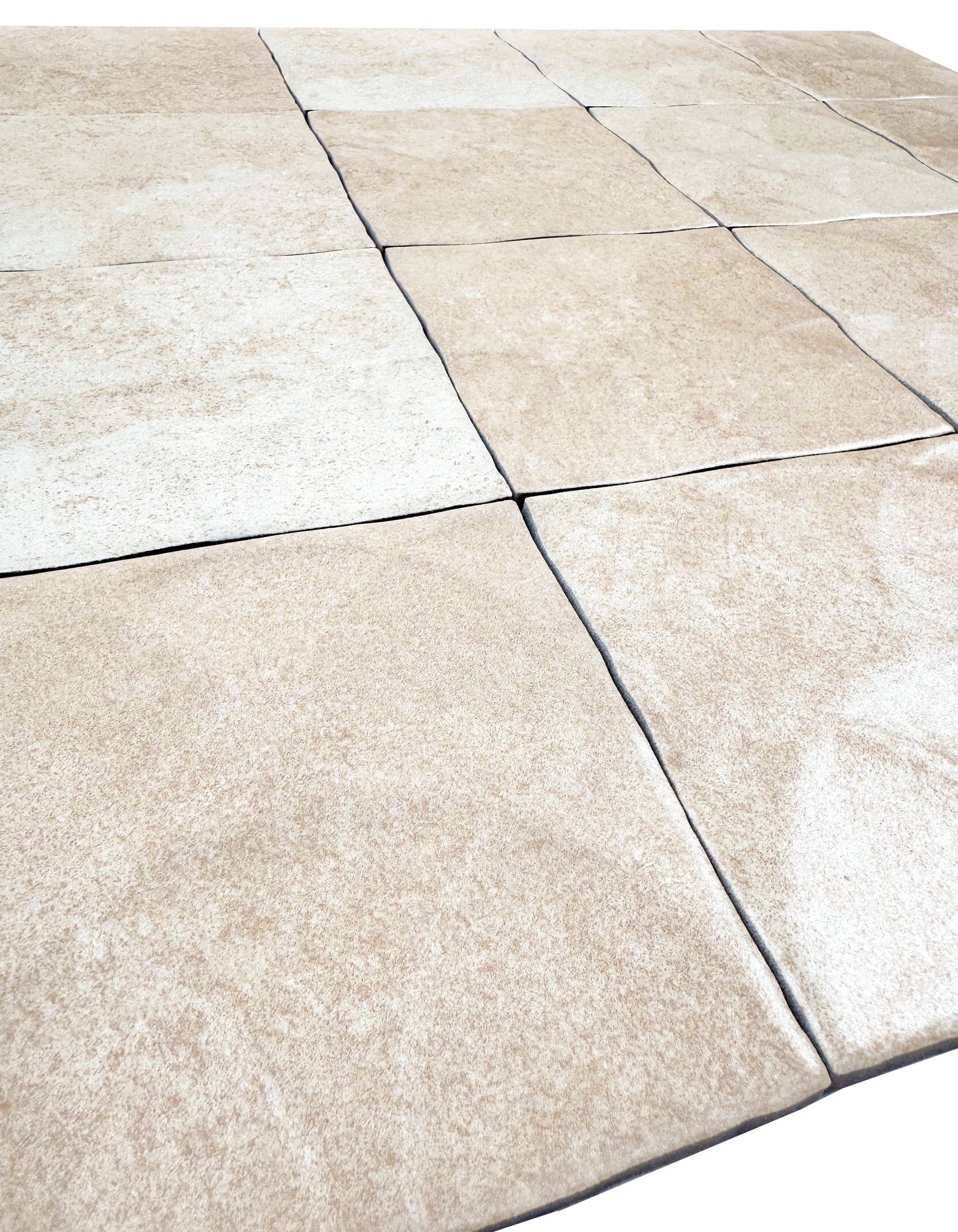 Artisan Essence Textured Beige Matte Porcelain Artisanal Tile