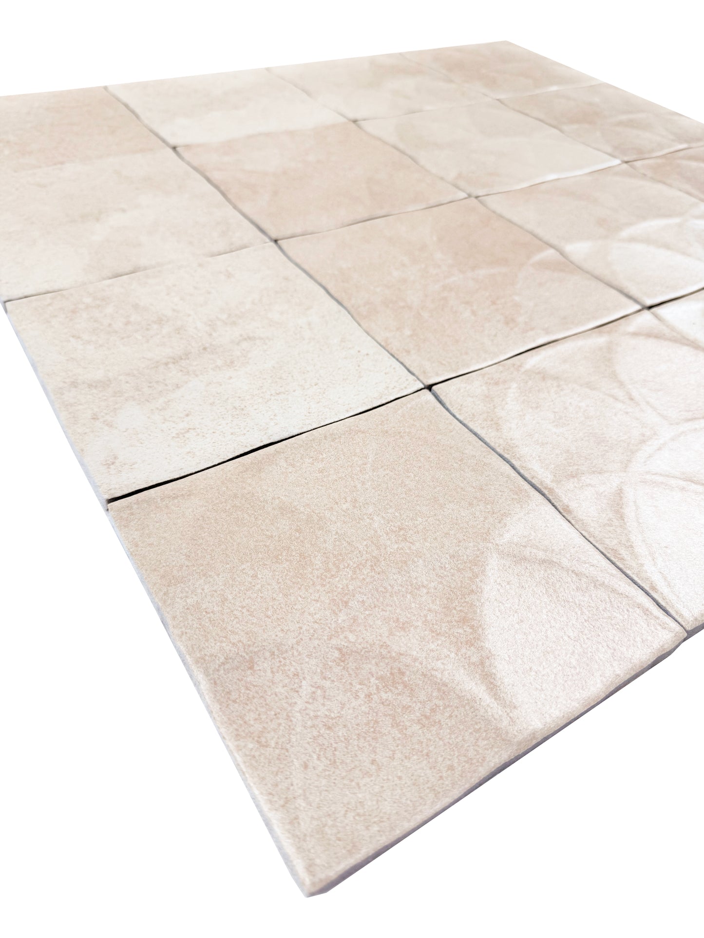 Artisan Essence Textured Beige Matte Porcelain Artisanal Tile