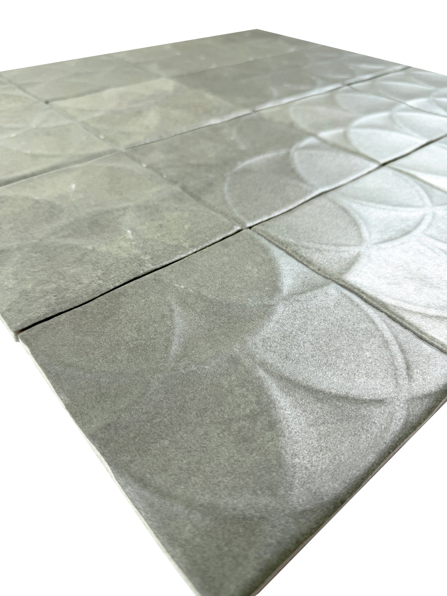 Artisan Essence Textured Green Matte Porcelain Artisanal Tile