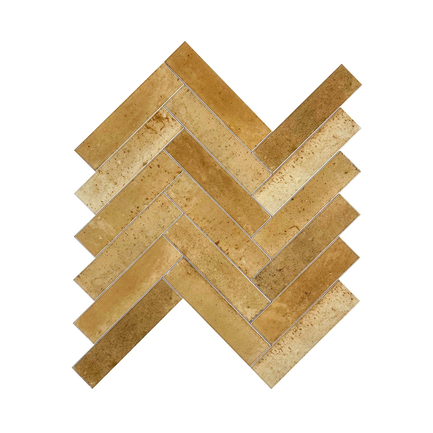 Warm Brown Glossy Porcelain Artisanal Tile