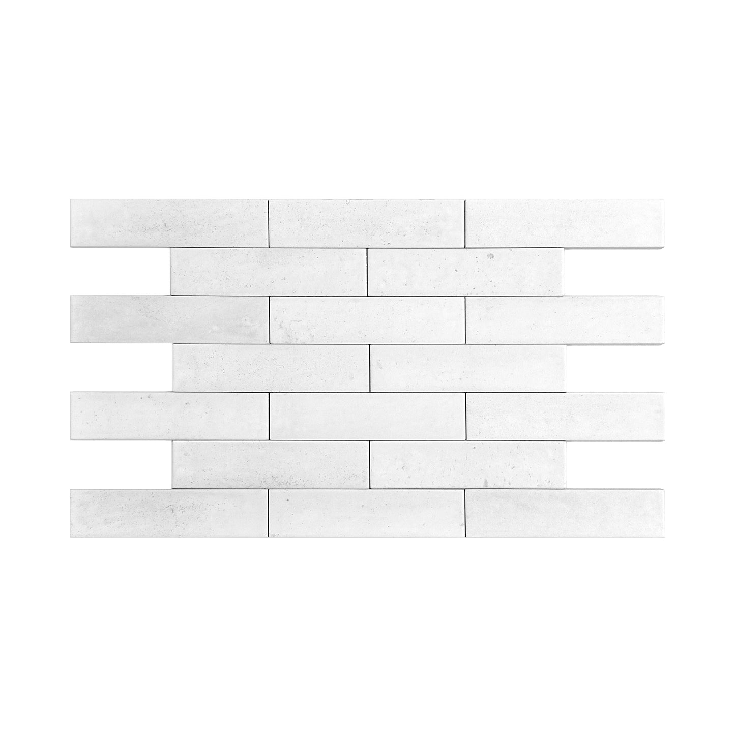 White Matte Porcelain Artisanal Tile