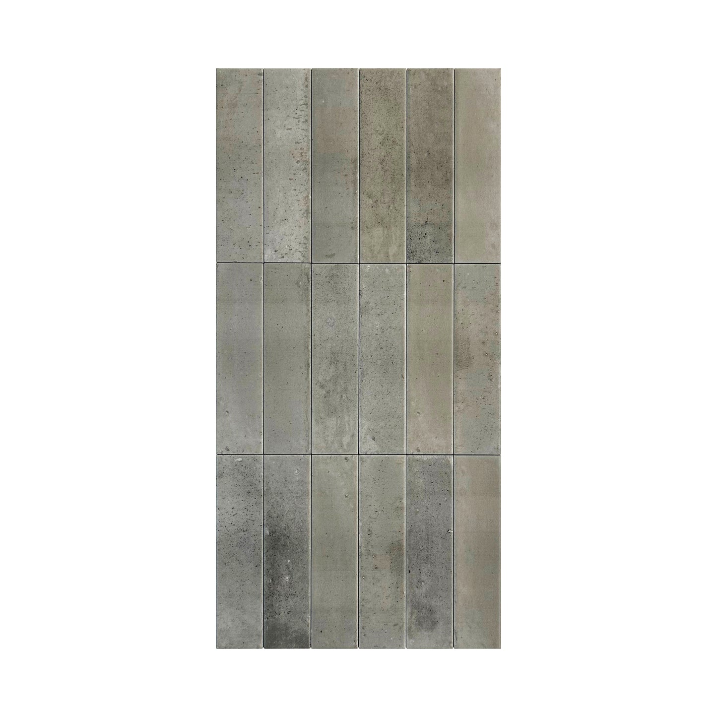 Dark Grey Matte Porcelain Artisanal Tile
