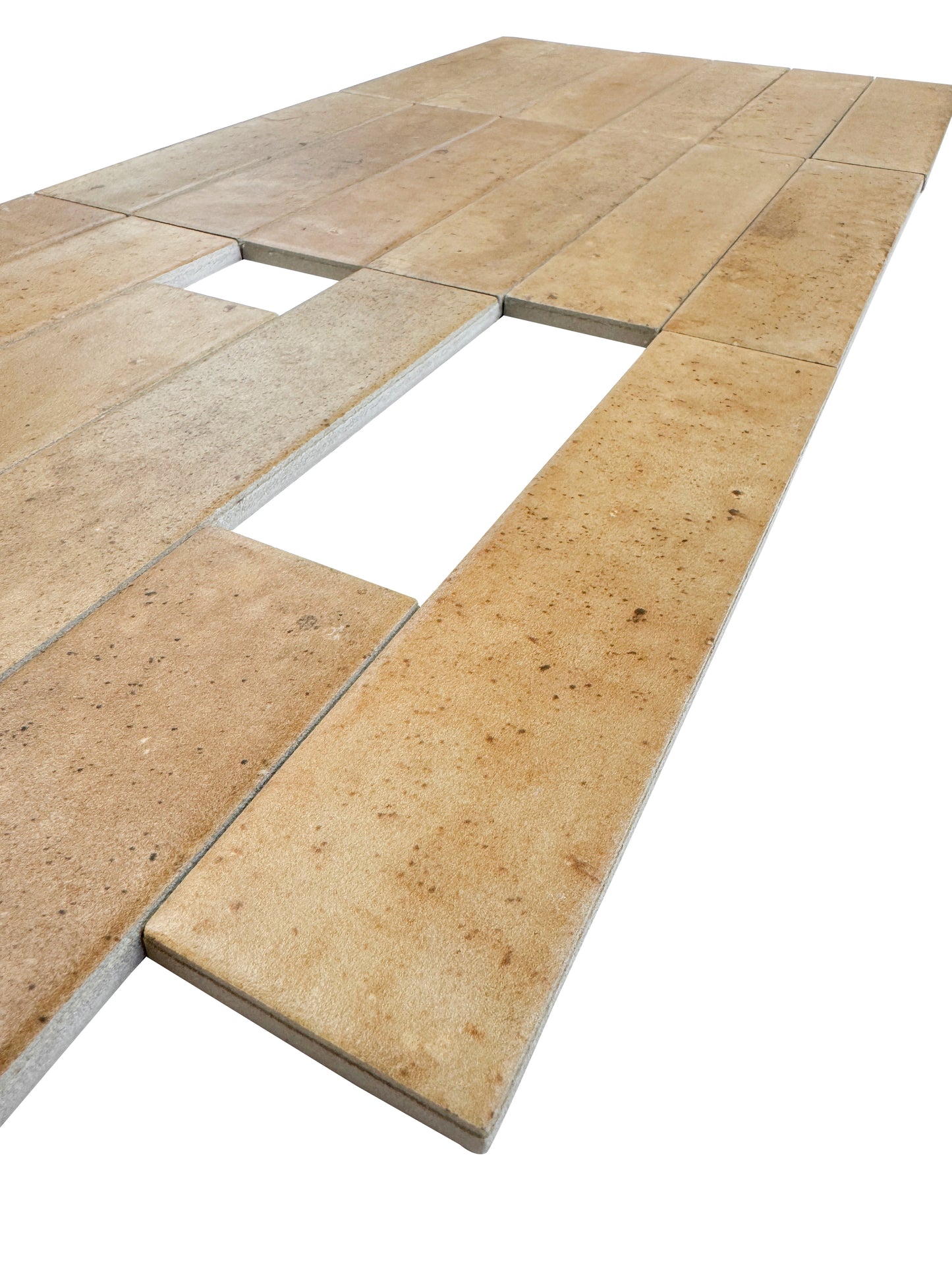 Earthy Brown  Matte Porcelain Artisanal Tile