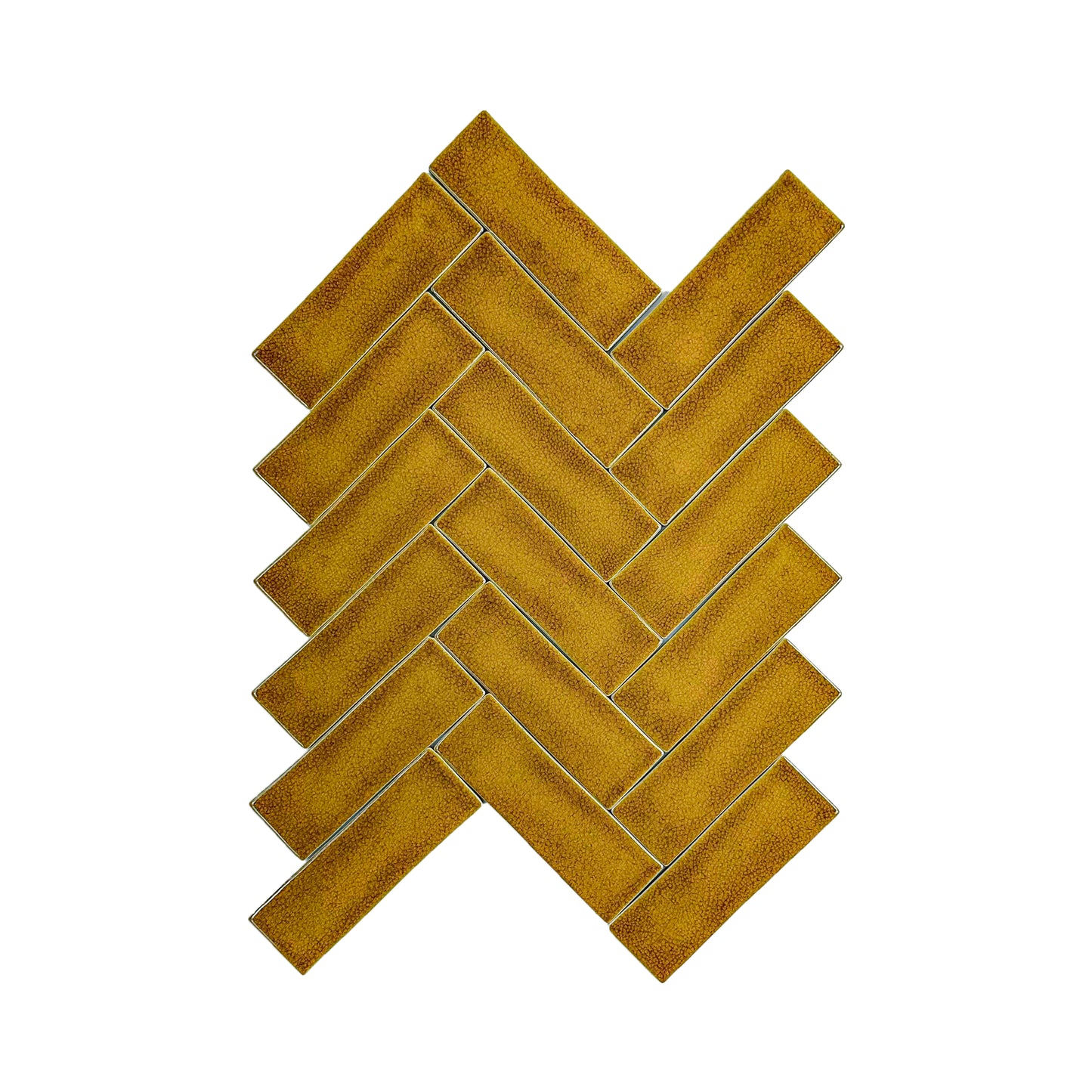 Light Coffee Glossy Crackle Porcelain Artisanal Tile