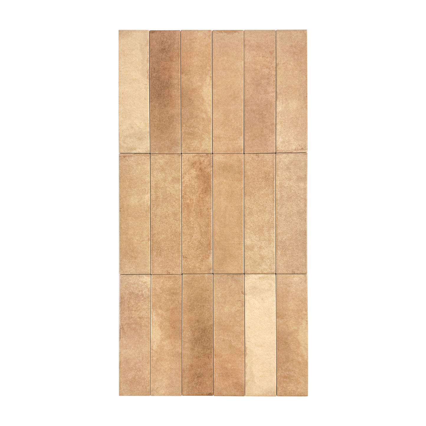 Amalfi Dawn Series  Light Coffee Brown Matte Porcelain Artisanal Tile