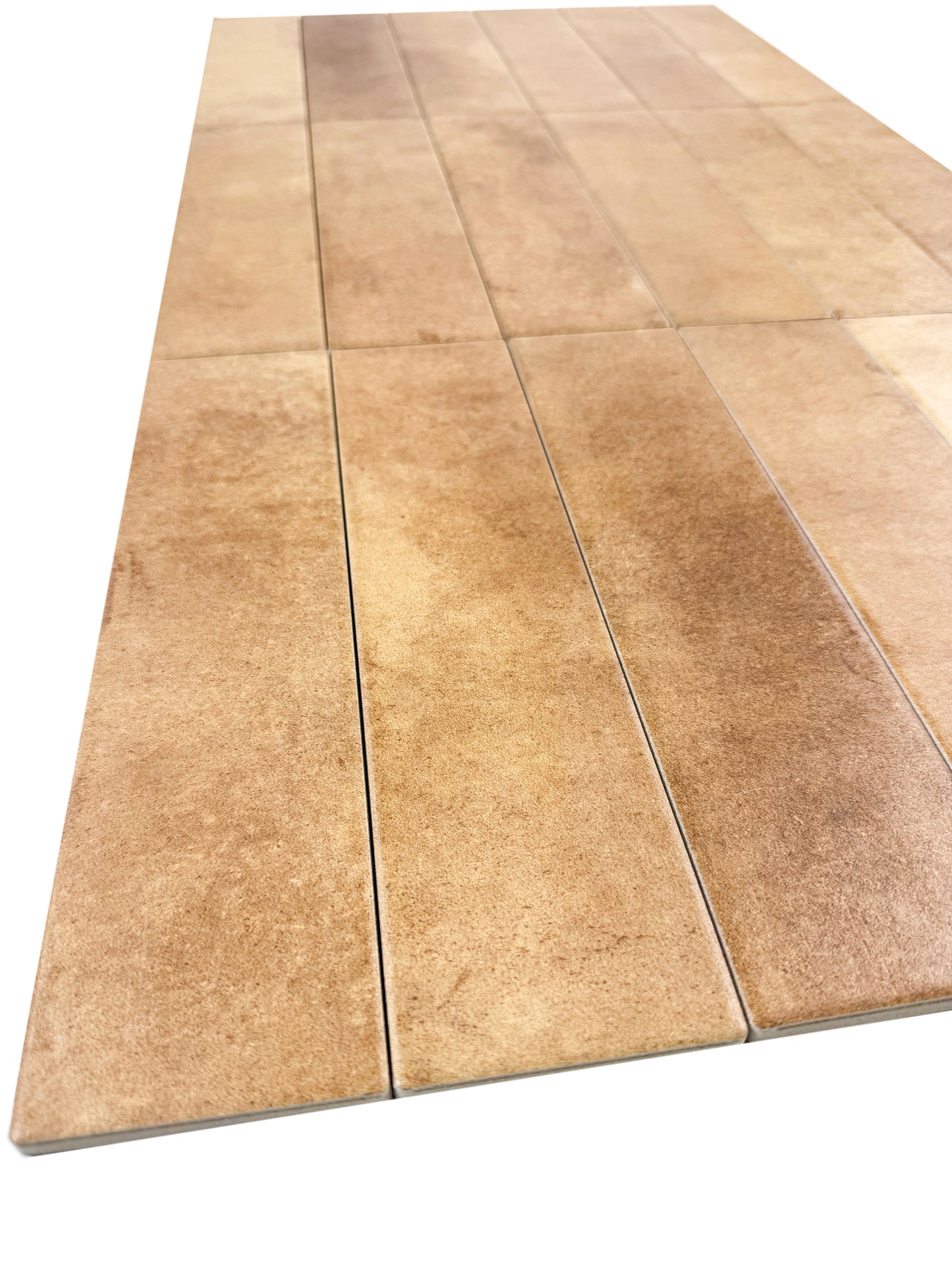 Amalfi Dawn Series  Light Coffee Brown Matte Porcelain Artisanal Tile