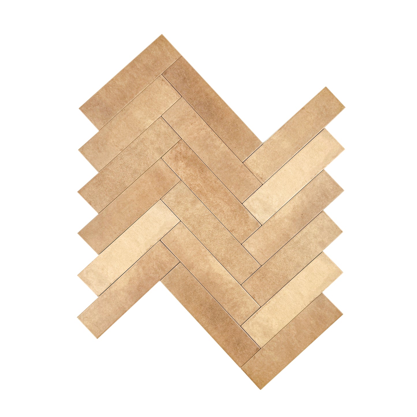 Amalfi Dawn Series  Light Coffee Brown Matte Porcelain Artisanal Tile