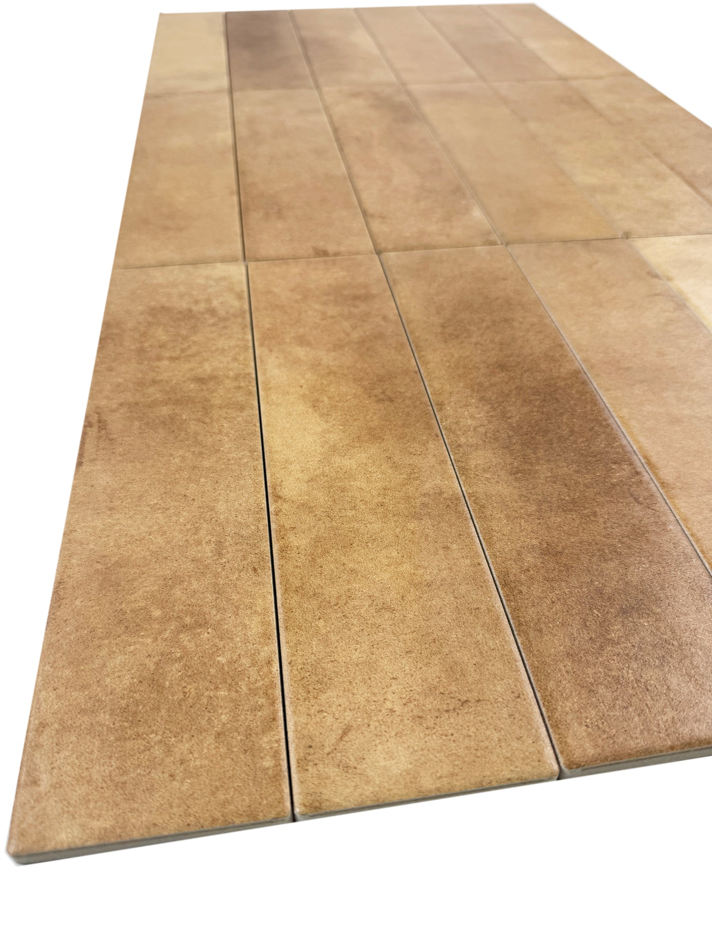 Amalfi Dawn Series  Light Coffee Brown Matte Porcelain Artisanal Tile
