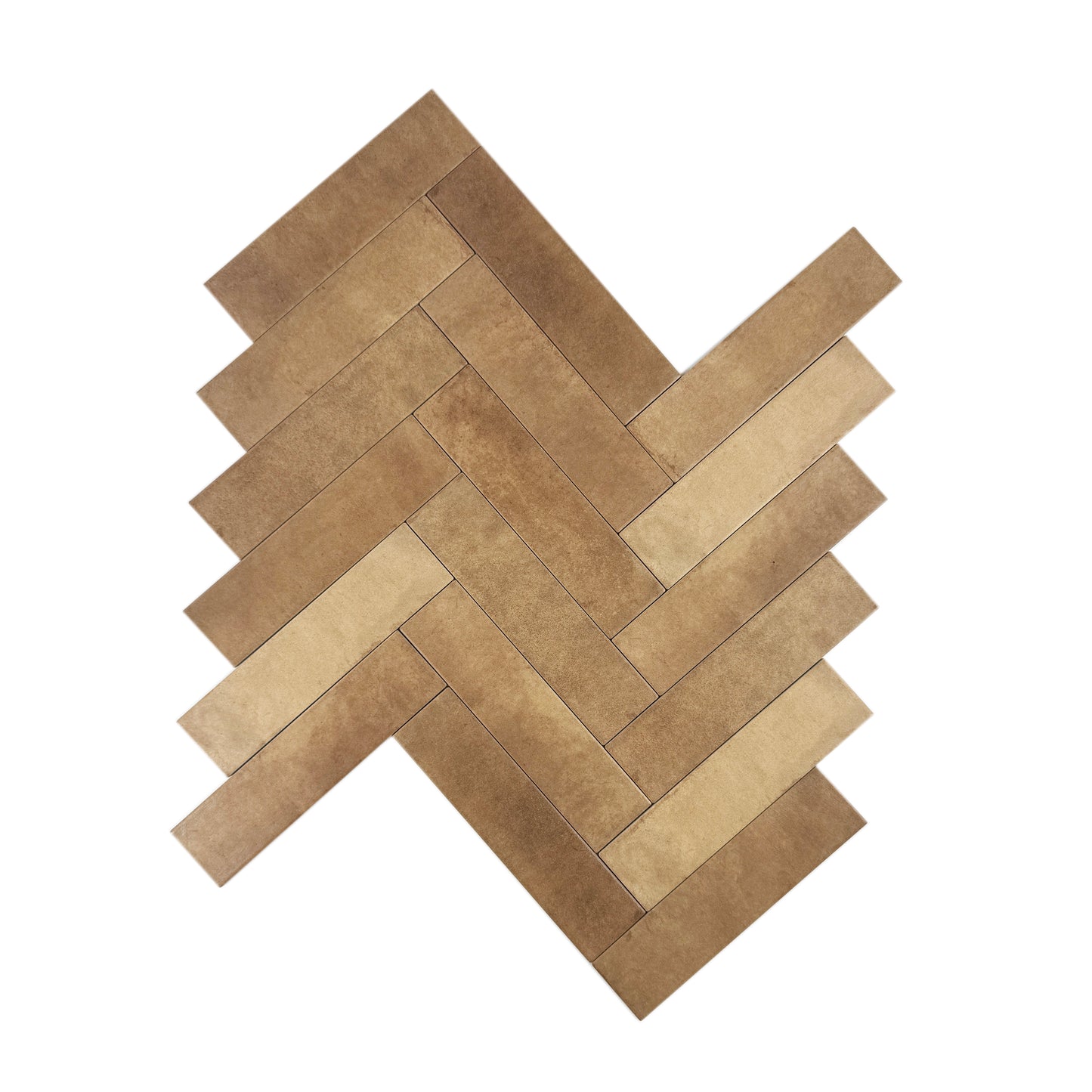 Amalfi Dawn Series  Light Coffee Brown Matte Porcelain Artisanal Tile