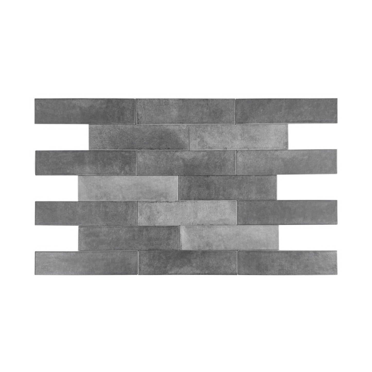 Amalfi Dawn Series  Shadow Grey Matte Porcelain Artisanal Tile