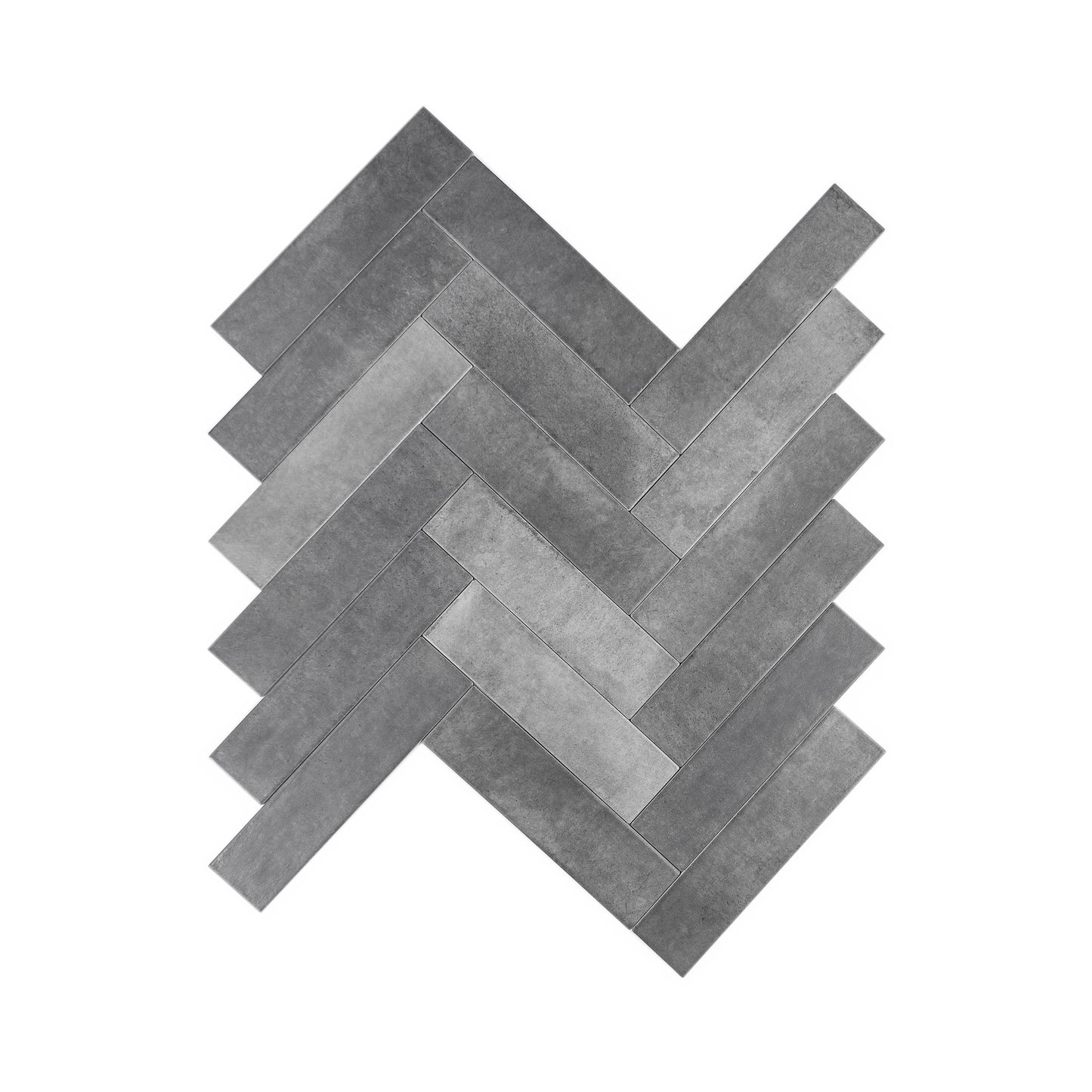 Amalfi Dawn Series  Shadow Grey Matte Porcelain Artisanal Tile